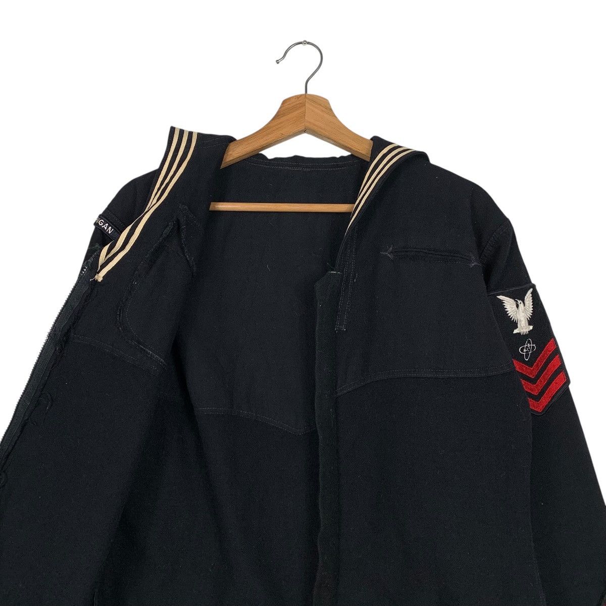 Other Vintage USS Michigan USN Sailor Jacket Size US M / EU 48-50 / 2 - 10 Thumbnail