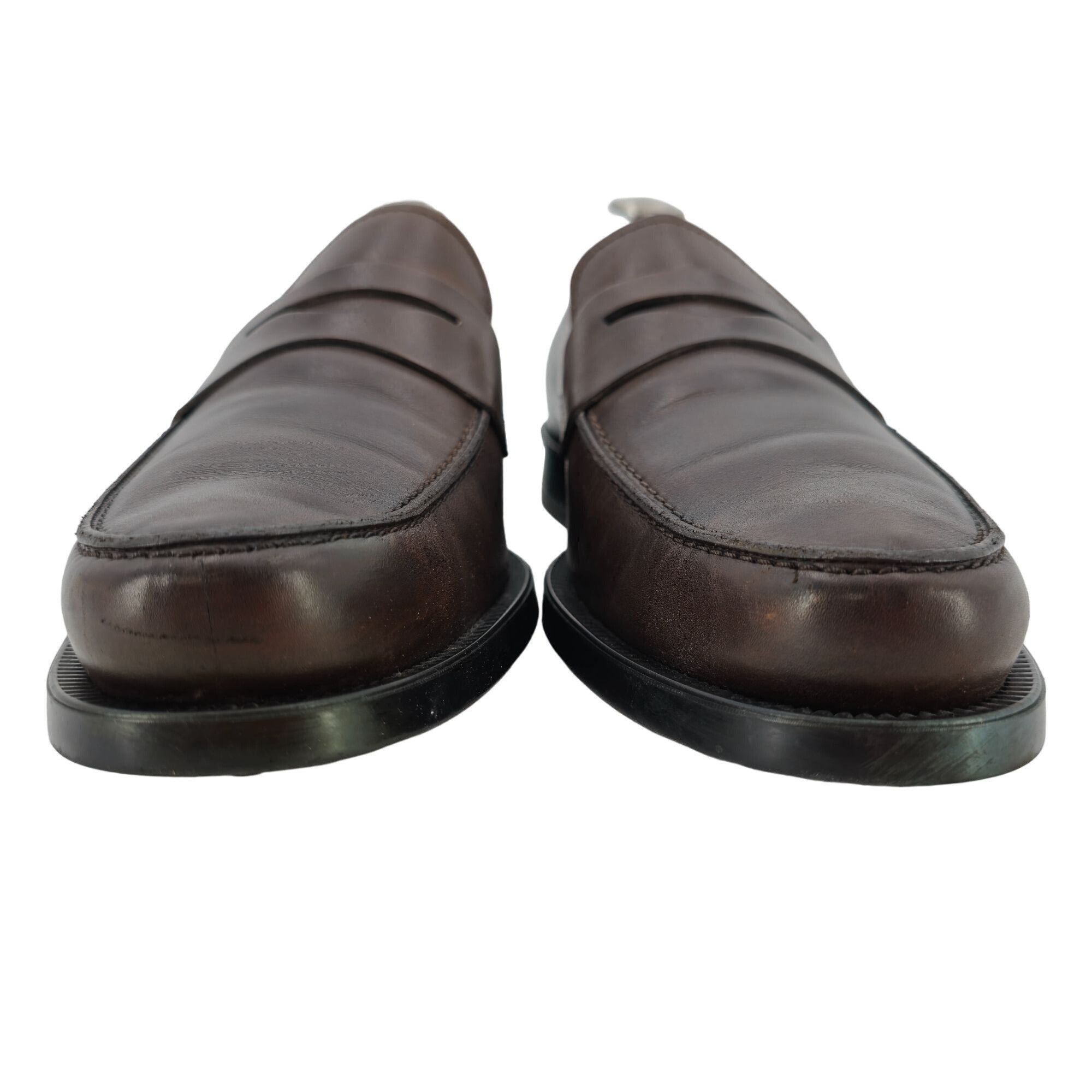 Tod's Tod's Italy Brown Leather Penny Loafers Mens 9 Dress Shoes Size US 9 / EU 42 - 7 Thumbnail