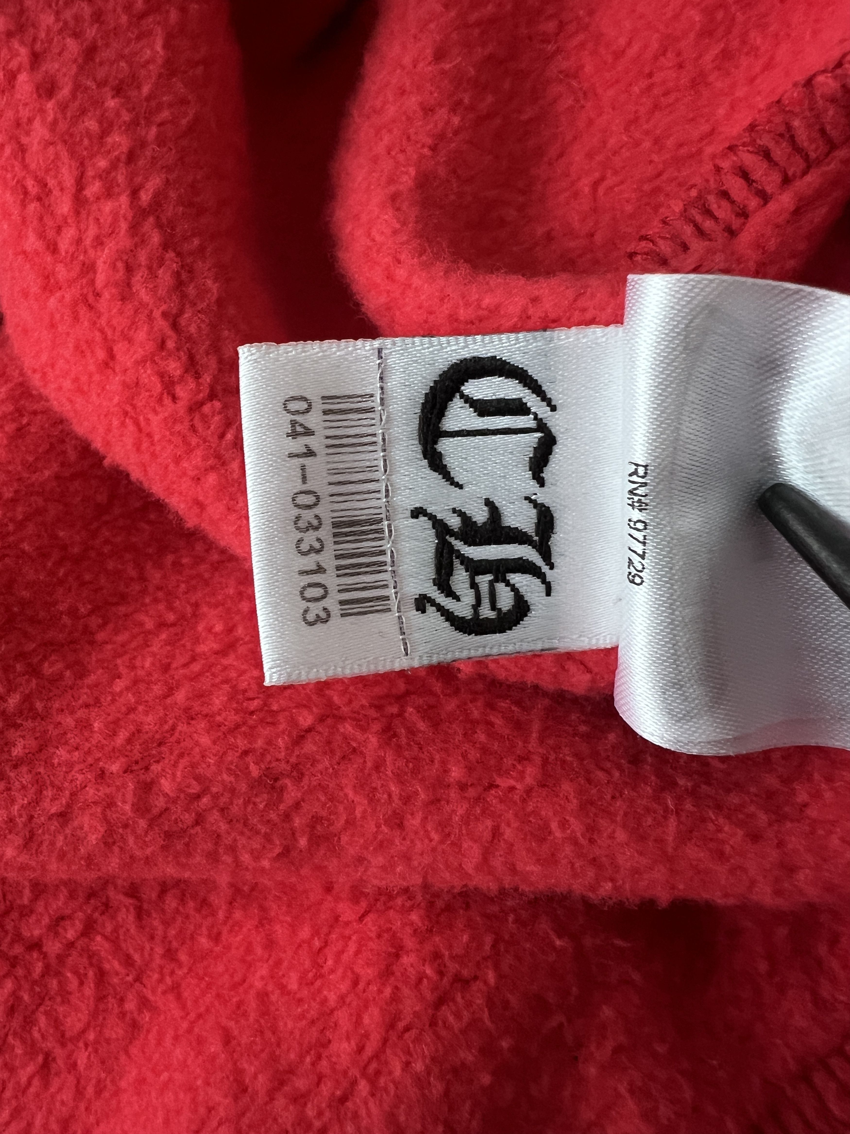 Chrome Hearts Chrome Hearts Scroll Logo Hoodie Red Size US M / EU 48-50 / 2 - 7 Thumbnail