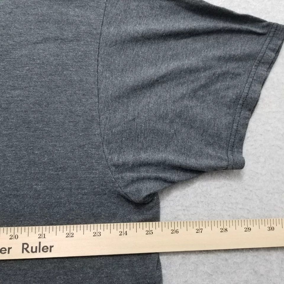 Levi's Levis Shirt Mens 2XL Gray Short Sleeve Crew Neck Size US XXL / EU 58 / 5 - 2 Thumbnail