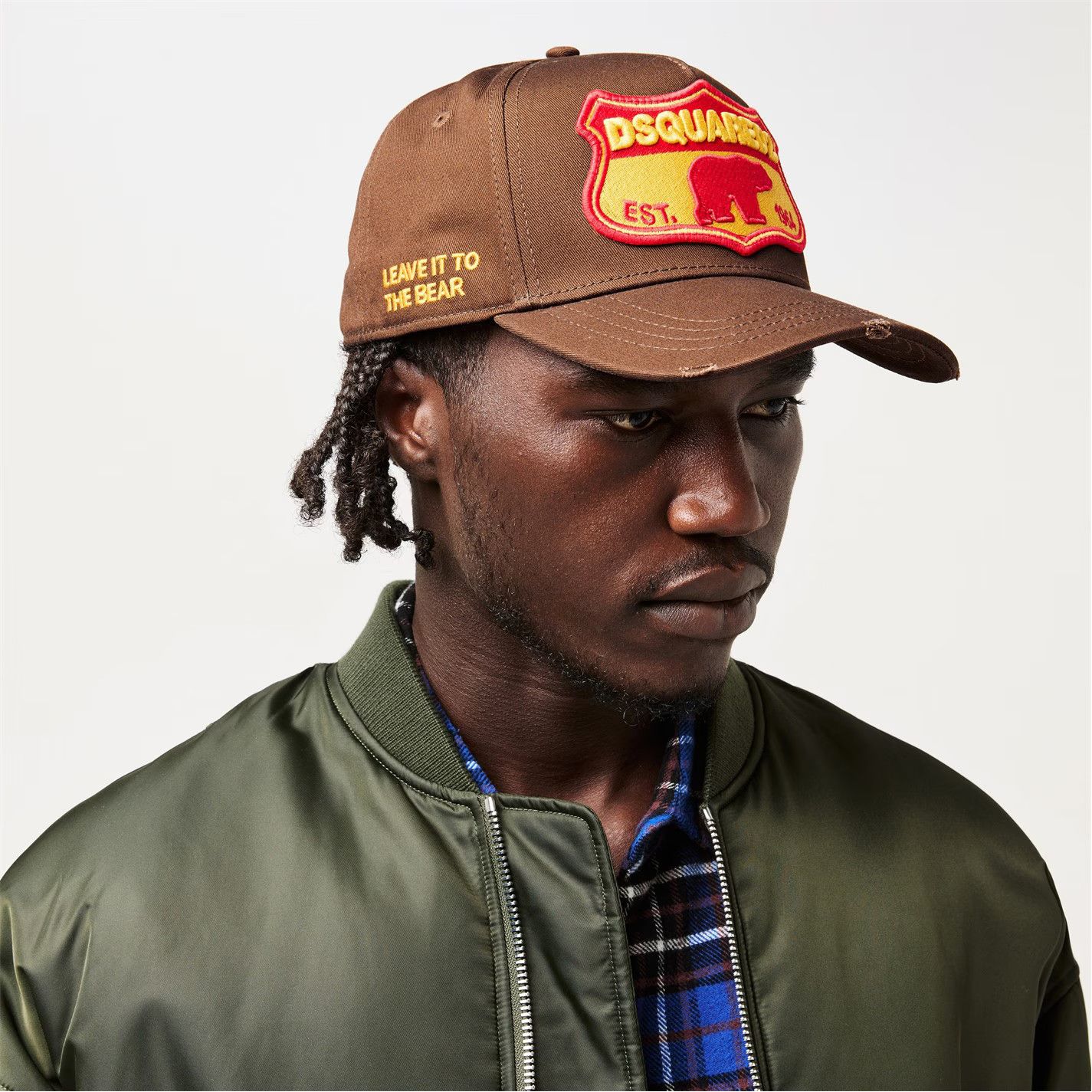 Dsquared2 o1g2r1mq0426 Size: OS / Baseball Hat / Cap in Brown Size ONE SIZE - 3 Thumbnail