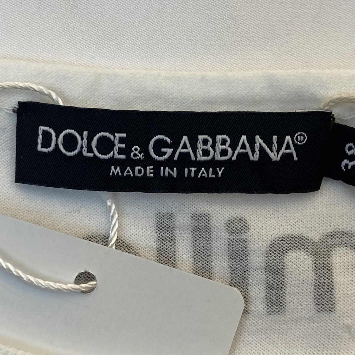 Dolce & Gabbana Dolce&Gabbana Men's Logo Print Short Sleeve T-Shirt K26WX Size US S / EU 44-46 / 1 - 6 Thumbnail