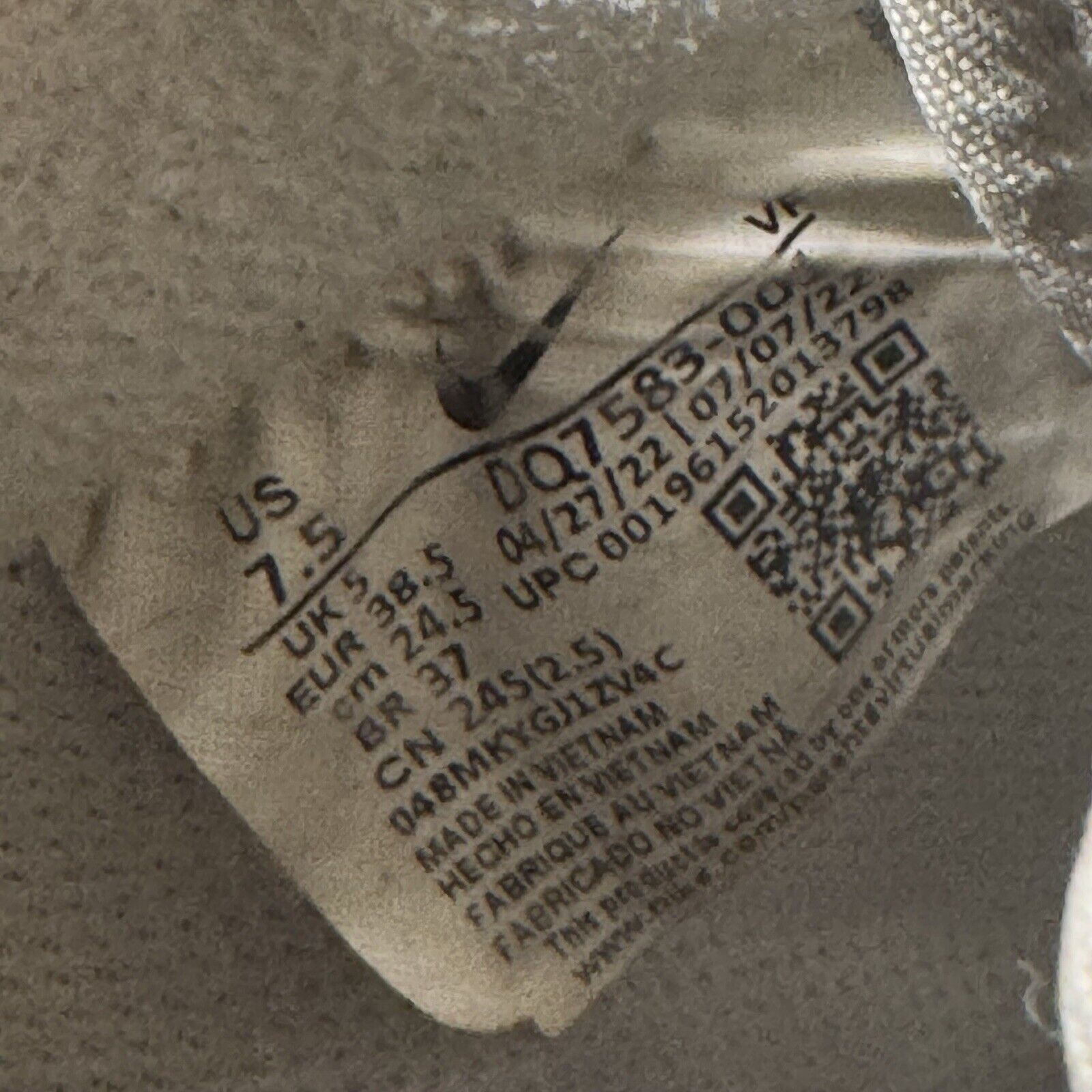 Nike Size 7.5 - Nike Air Force 1 '07 SE Sanddrift Fleece W Size US 7.5 / IT 37.5 - 6 Thumbnail