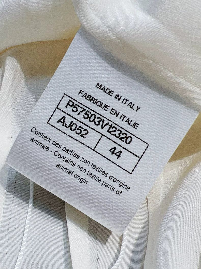 Chanel Chanel 17K white long-sleeved shirt Size M / US 6-8 / IT 42-44 - 6 Thumbnail