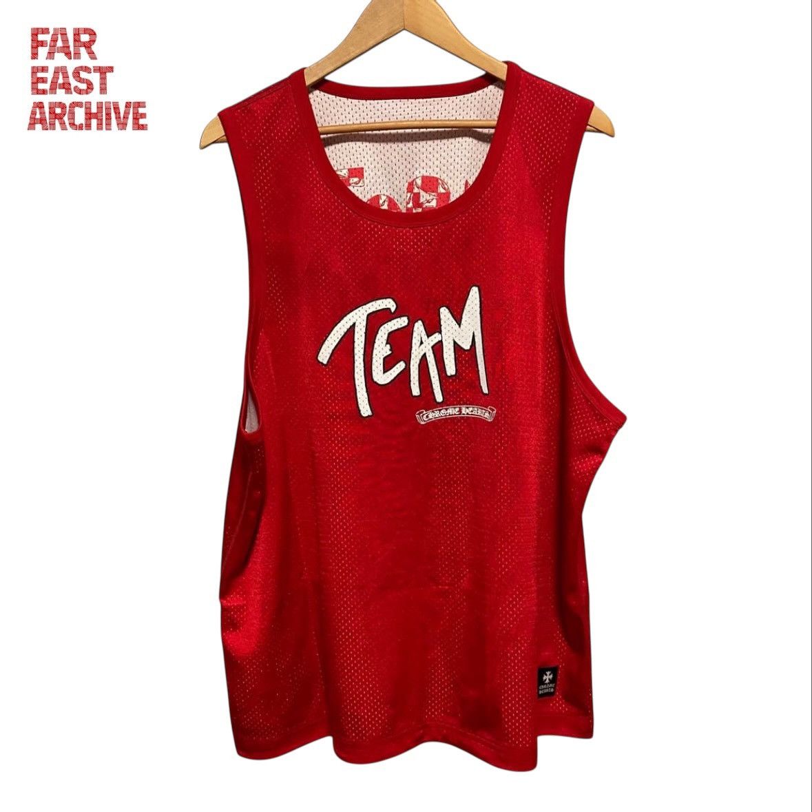 Chrome Hearts Reversible Mesh Basketball Sleeveless Jersey Size US L / EU 52-54 / 3 - 1 Thumbnail