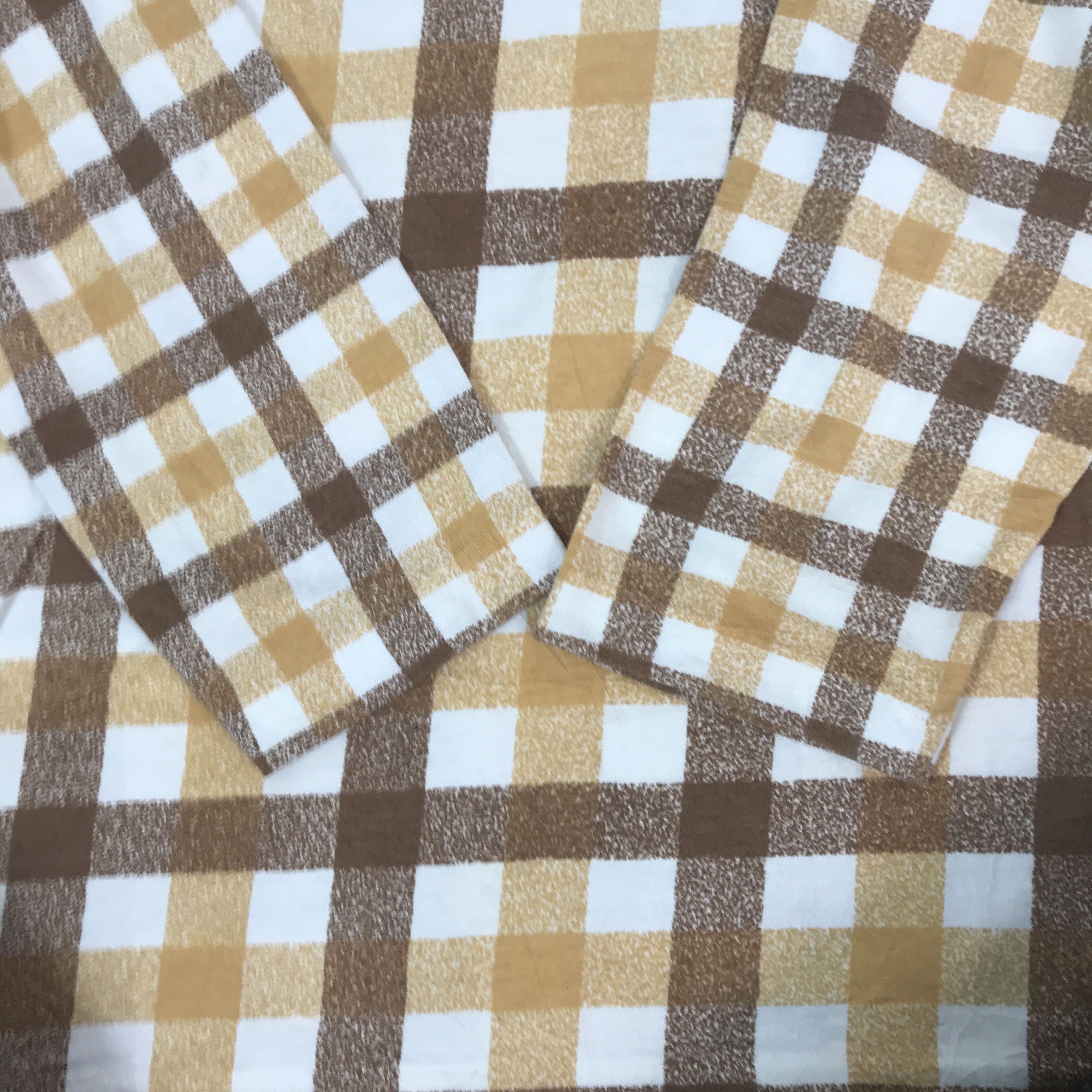 Vintage Hai Sporting Gear tartan long sleeve T-Shirt