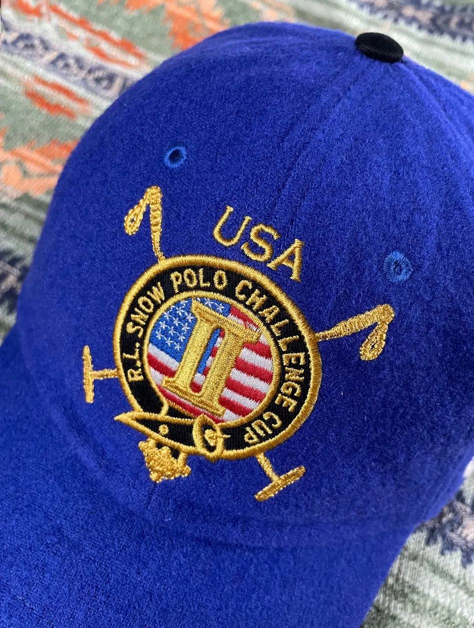 Polo Ralph Lauren USA Team Wool Baseball Hat Cap
