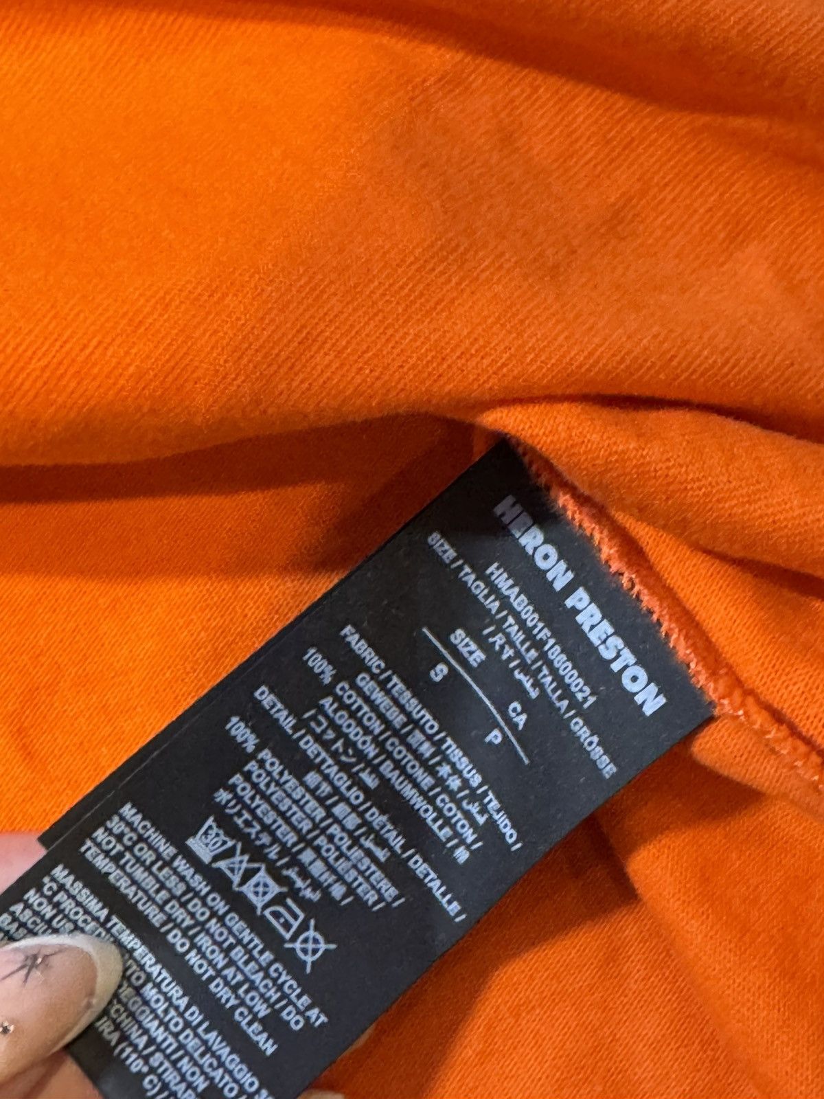 Heron Preston Heron Preston Long Sleeve Mock Neck (fits like L-XL) Size US S / EU 44-46 / 1 - 4 Thumbnail