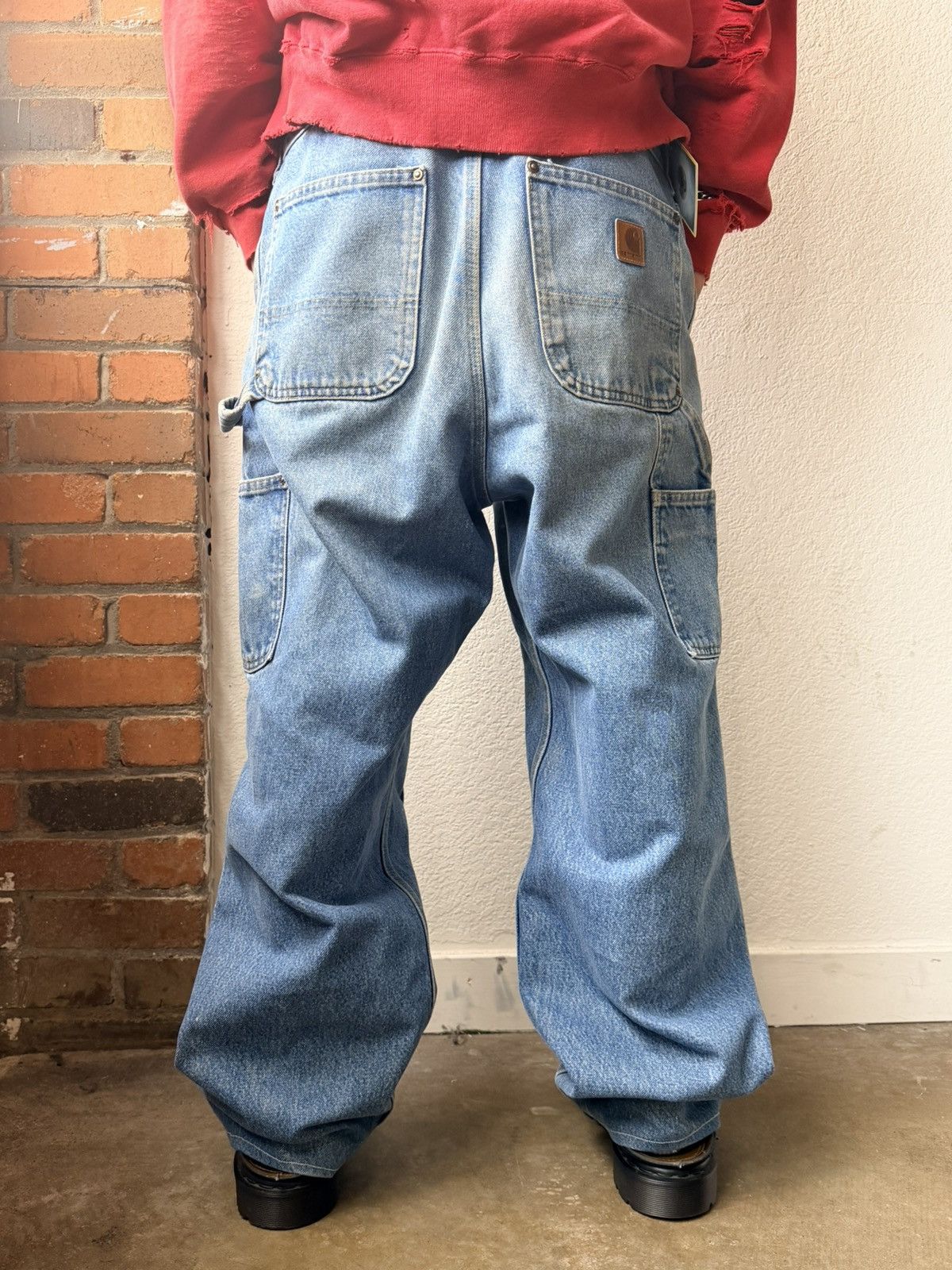 Carhartt Carhartt Thrashed And Distressed Double Knees Size US 32 / EU 48 - 2 Thumbnail