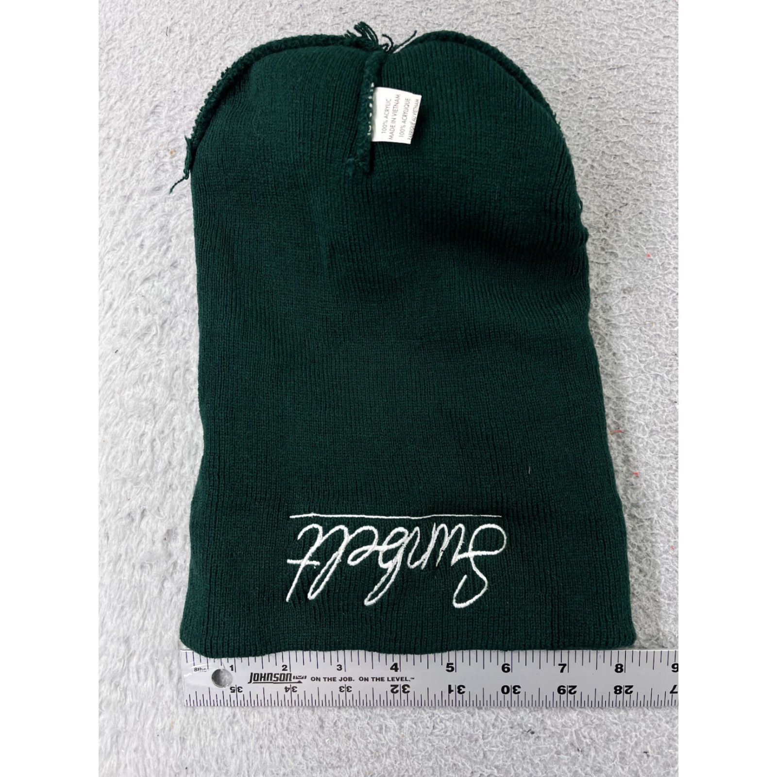 Equipment PromoHeadwear Beanie Sunbelt Toque Adult One Size Green Knit Logo Acrylic Equipment Rental Pom Size ONE SIZE - 5 Thumbnail