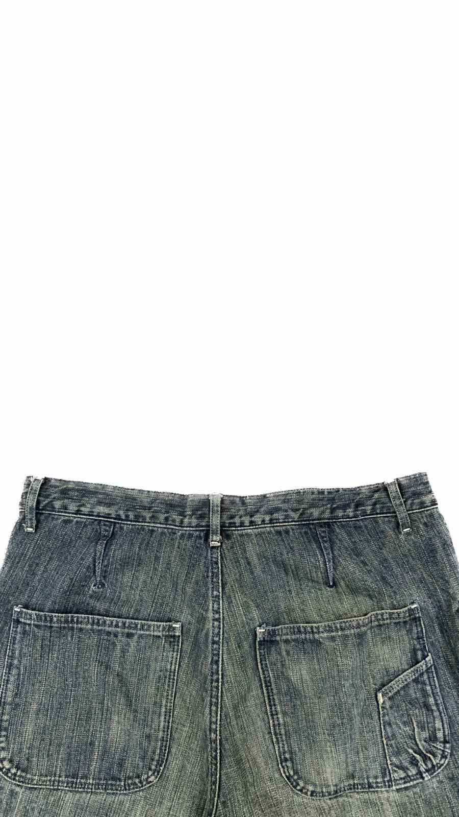 Japanese Brand Bootleg Japan Denim Shorts 🇯🇵 Size US 33 - 8 Thumbnail