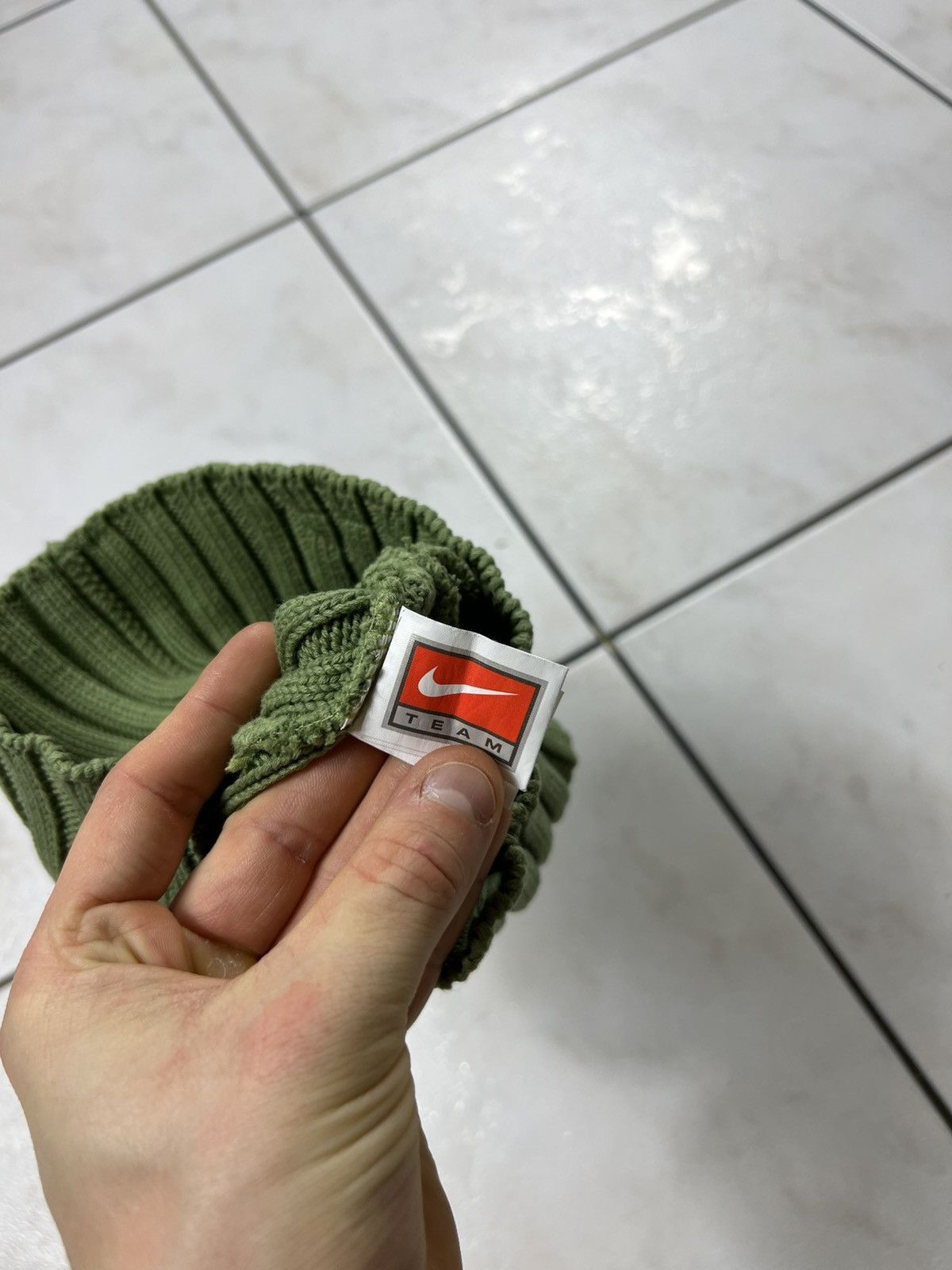 Nike Vintage Nike knitted cotton beanie hat university of Miami Size ONE SIZE - 11 Thumbnail