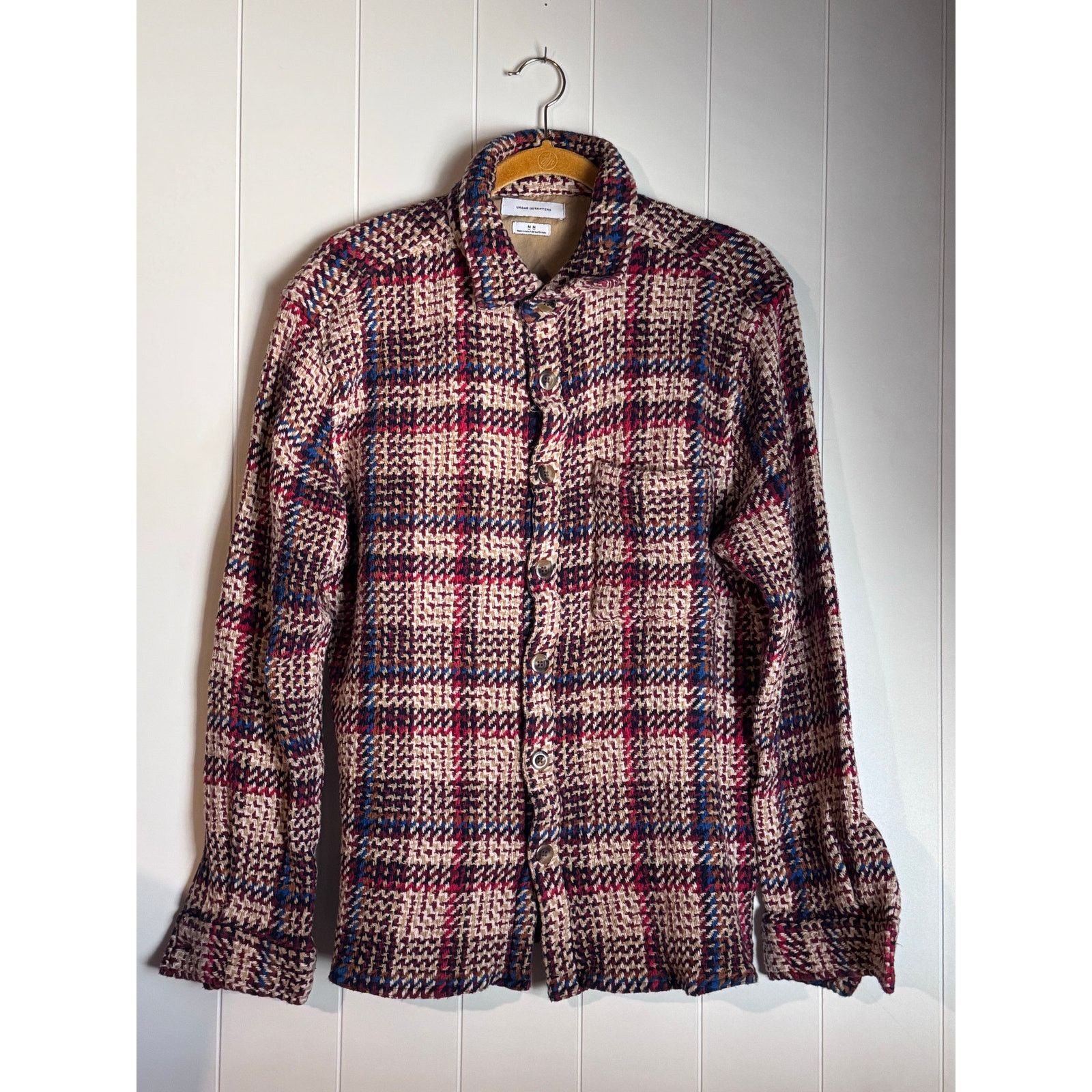 Urban Outfitters Urban Outfitters Plaid Shacket Mens Medium Size US M / EU 48-50 / 2 - 9 Thumbnail