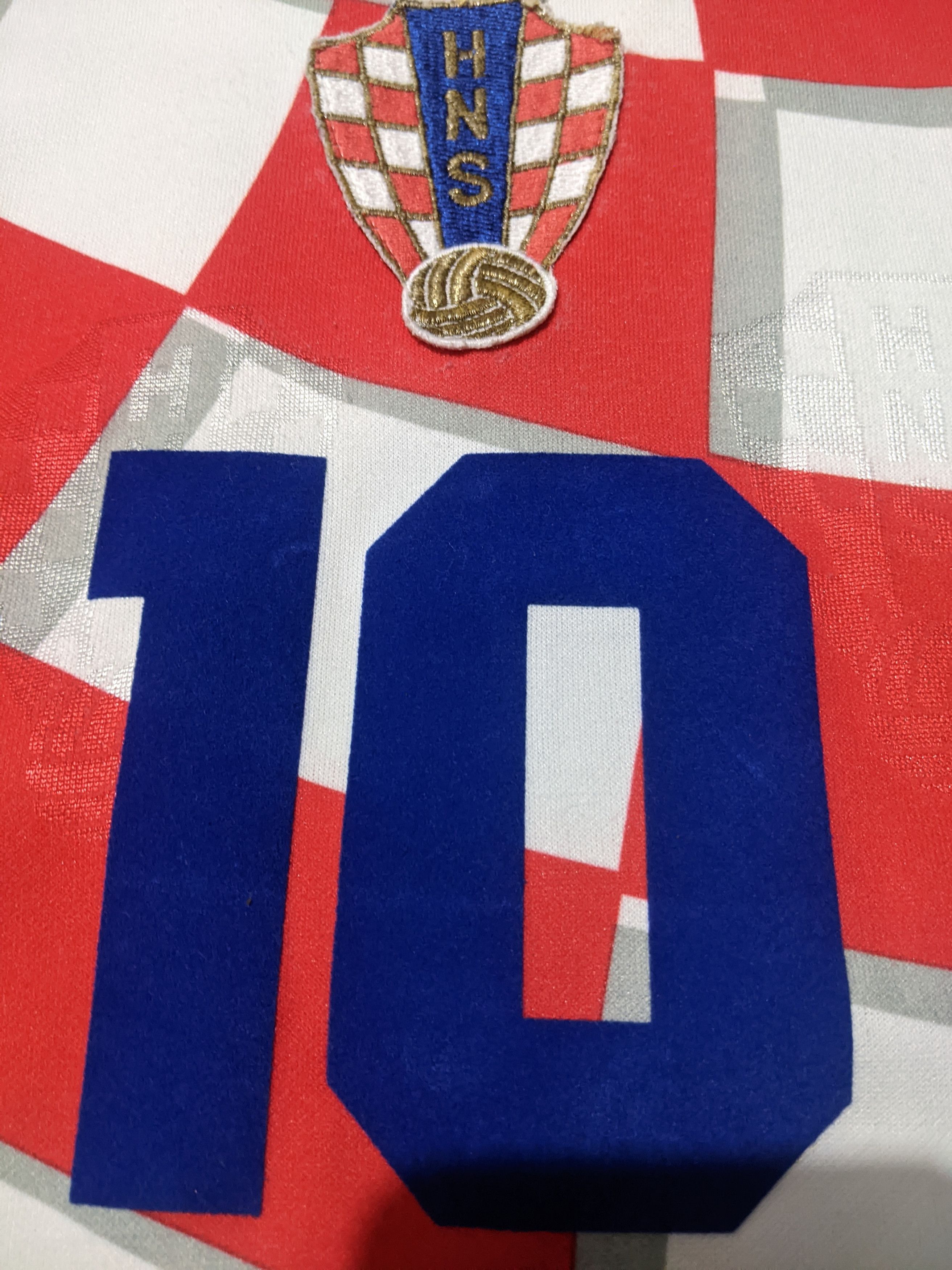 Lotto Sport Croatia home 1998 BOBAN Jersey football shirt Size US XL / EU 56 / 4 - 11 Thumbnail