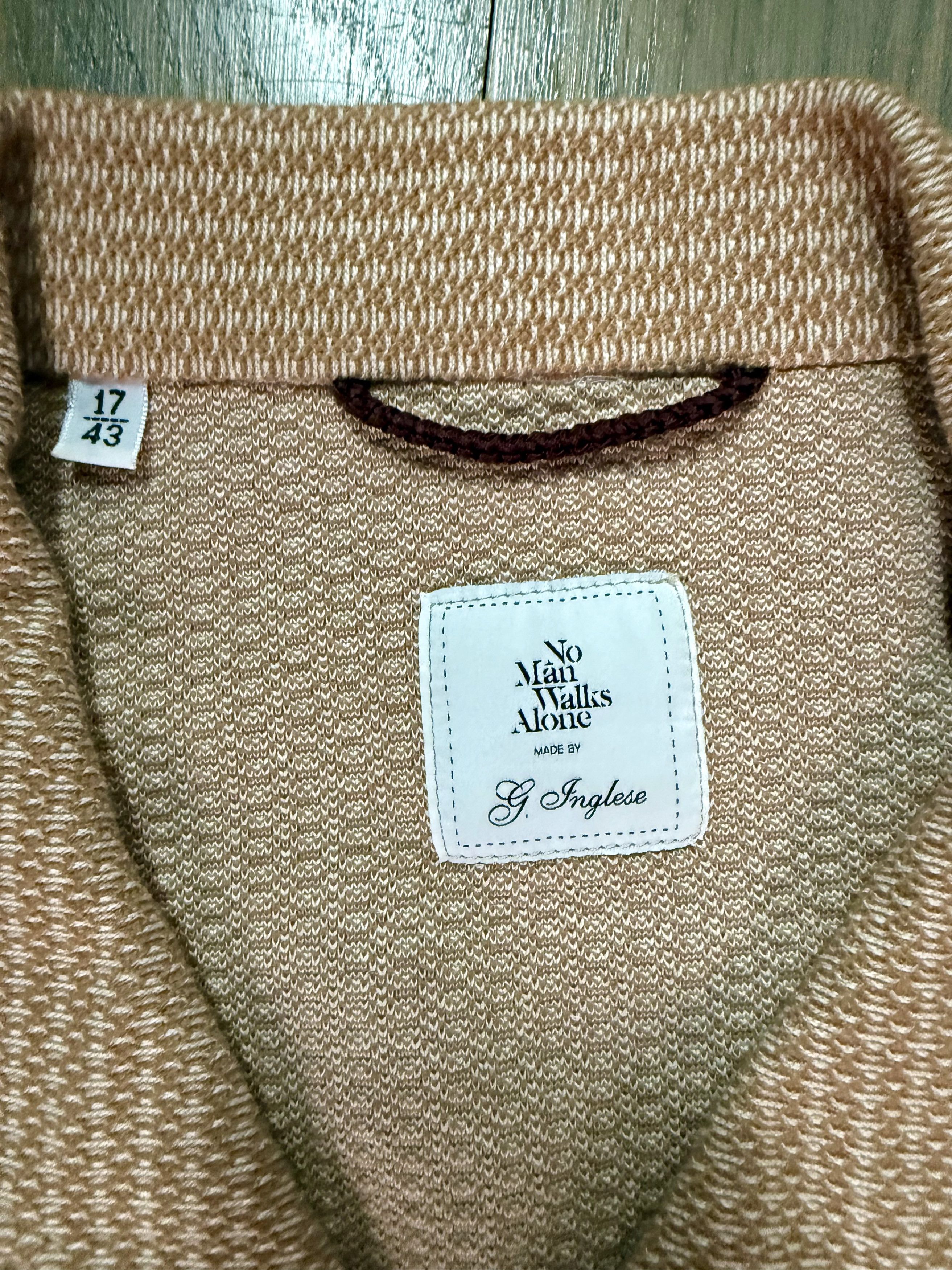G. Inglese G. Inglese long sleeve polo XL / 17 / 43 Size US XL / EU 56 / 4 - 4 Thumbnail