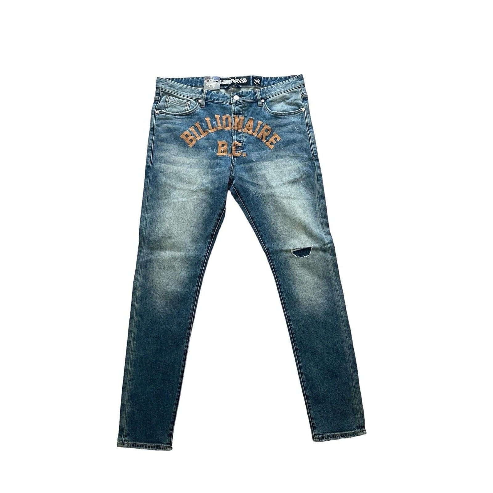 image of Billionaire Boys Club Bbc Slim Jeans in Blue, Men's (Size 38)