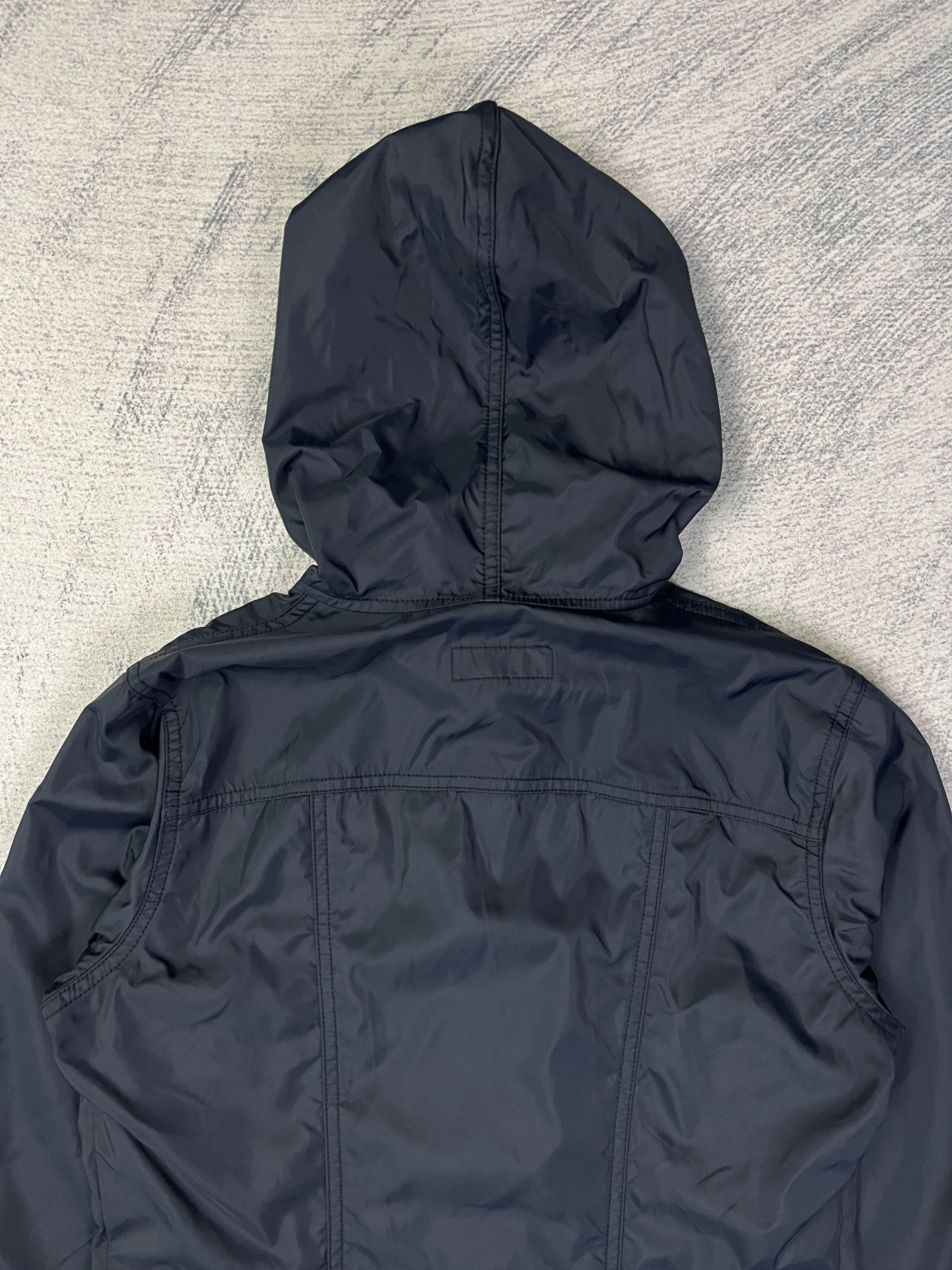 Marithe + Francois Girbaud MFG Nylon Double Pocket Navy Blue Jacket Size US XS / EU 42 / 0 - 7 Thumbnail