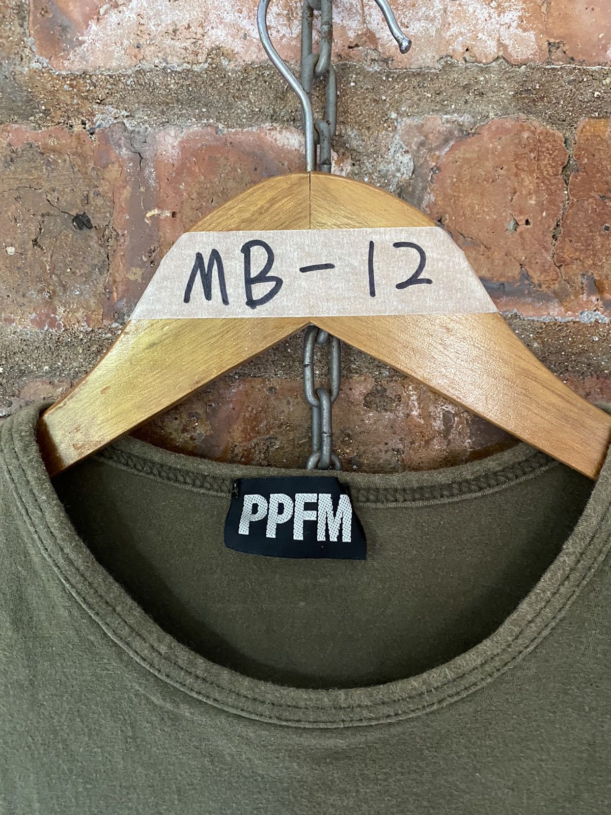 PPFM 1990s PPFM olive Vertical pocket Size US XS / EU 42 / 0 - 8 Thumbnail