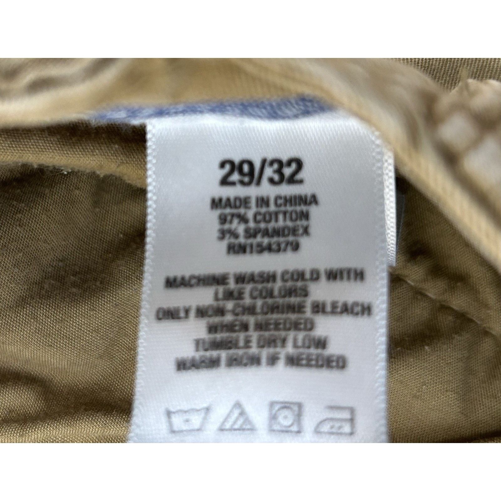 Aeropostale Aeropostale Pants Men's 29/32 Tan Slim Straight Casual Size US 29 - 4 Thumbnail