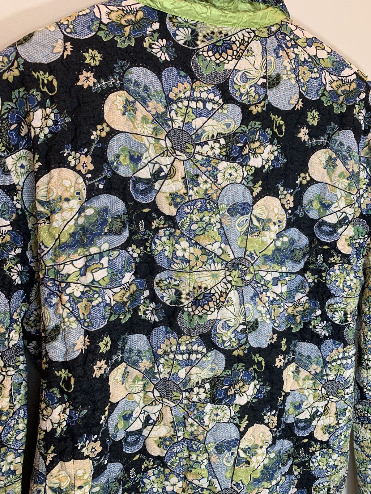 Vintage *RARE* Vintage 1990’s Japanese Flower Knit Reversible Jacket Size US S / EU 44-46 / 1 - 6 Thumbnail