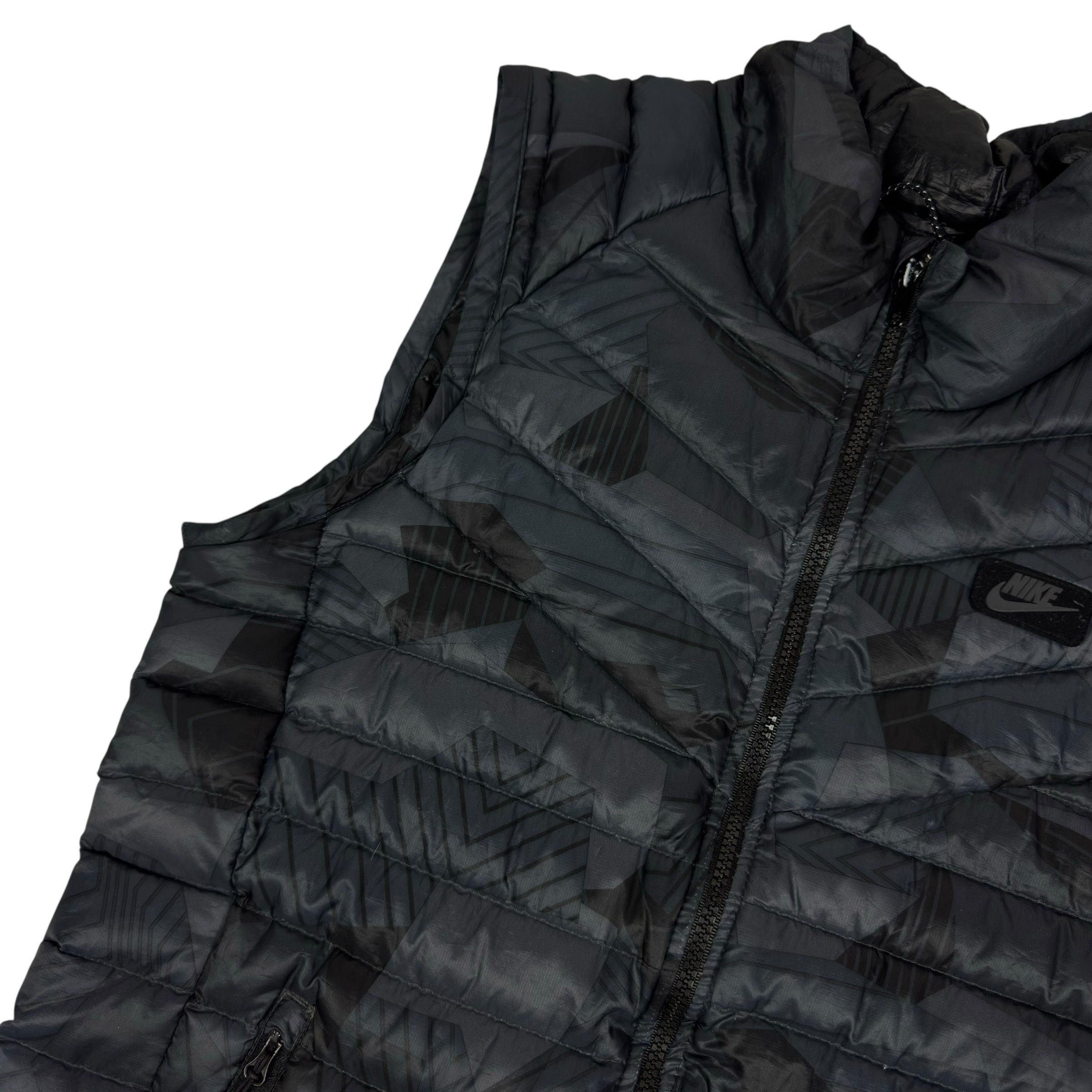 Nike Nike Sportswear Mens Black Gray Camo Guild Gilet Down Vest S Size US S / EU 44-46 / 1 - 3 Thumbnail
