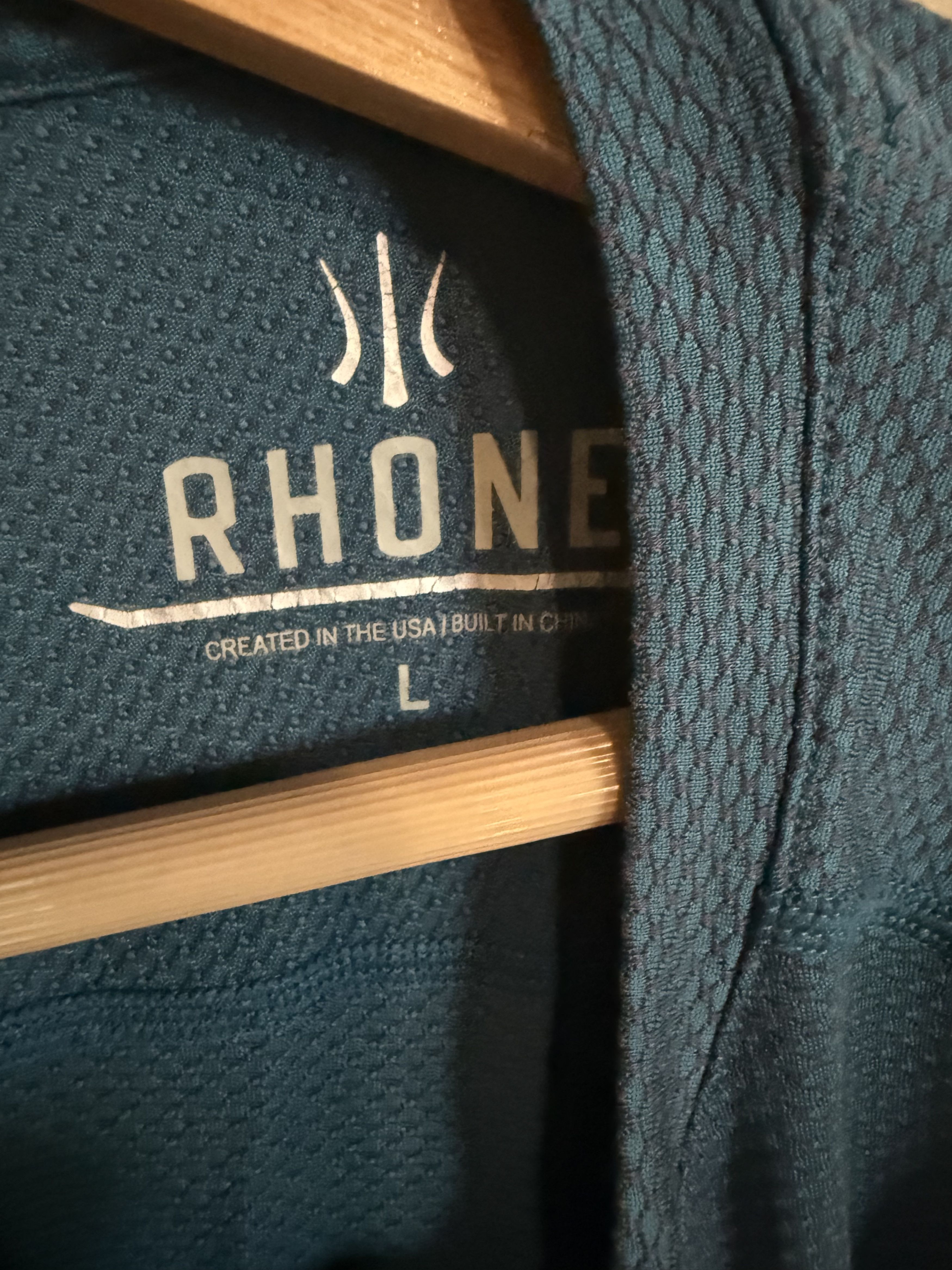 Rhone Rhone Prussian Blue Performance T-Shirt, Men's Large Size US L / EU 52-54 / 3 - 2 Thumbnail