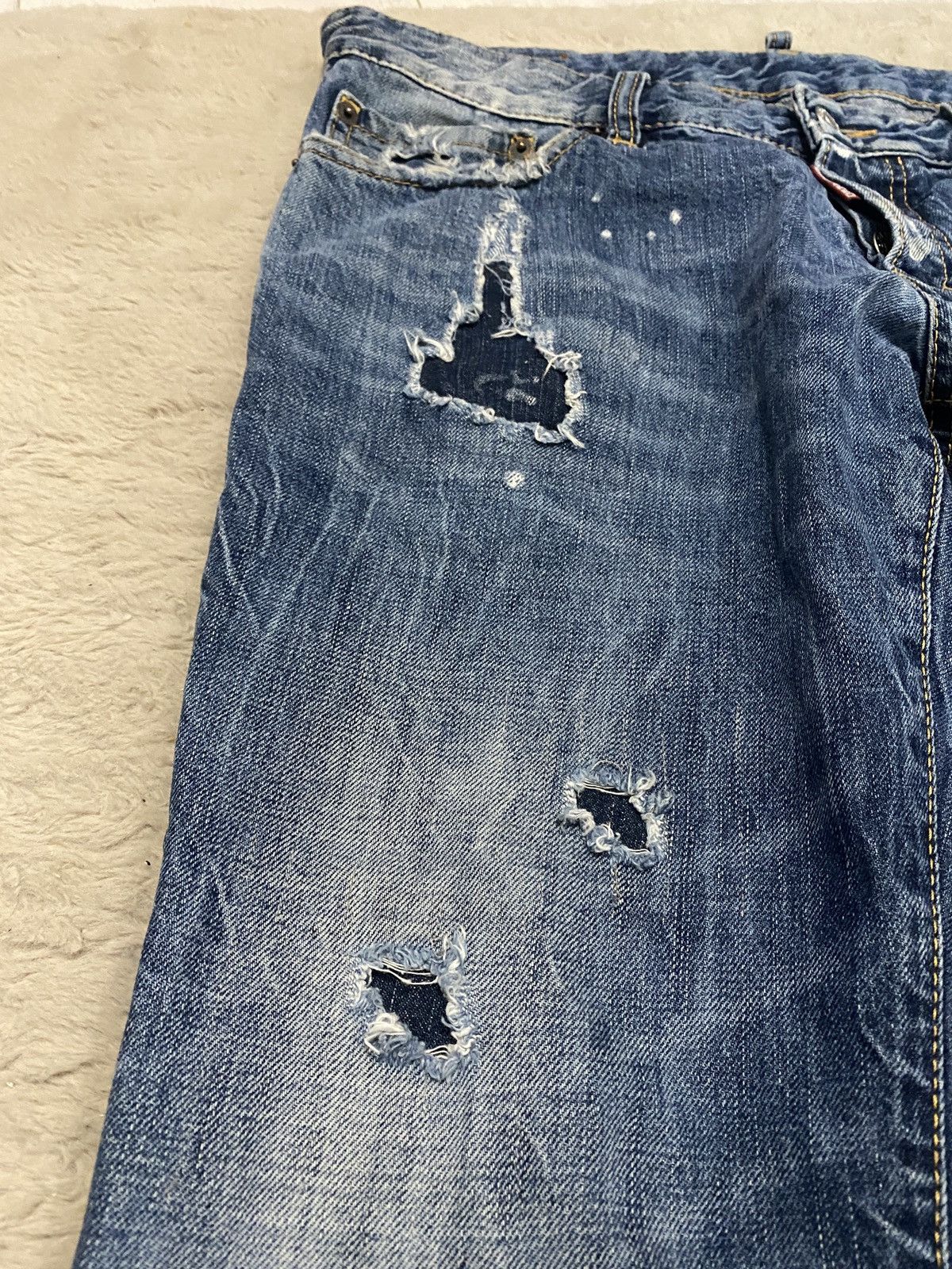 Dsquared2 Dsquared2 Luxury jeans denim with patch trosuers Size US 32 / EU 48 - 5 Thumbnail