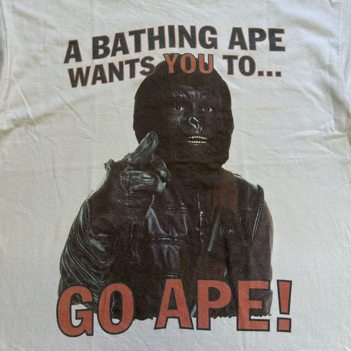 Bape Go Ape Tee Size US L / EU 52-54 / 3 - 2 Thumbnail
