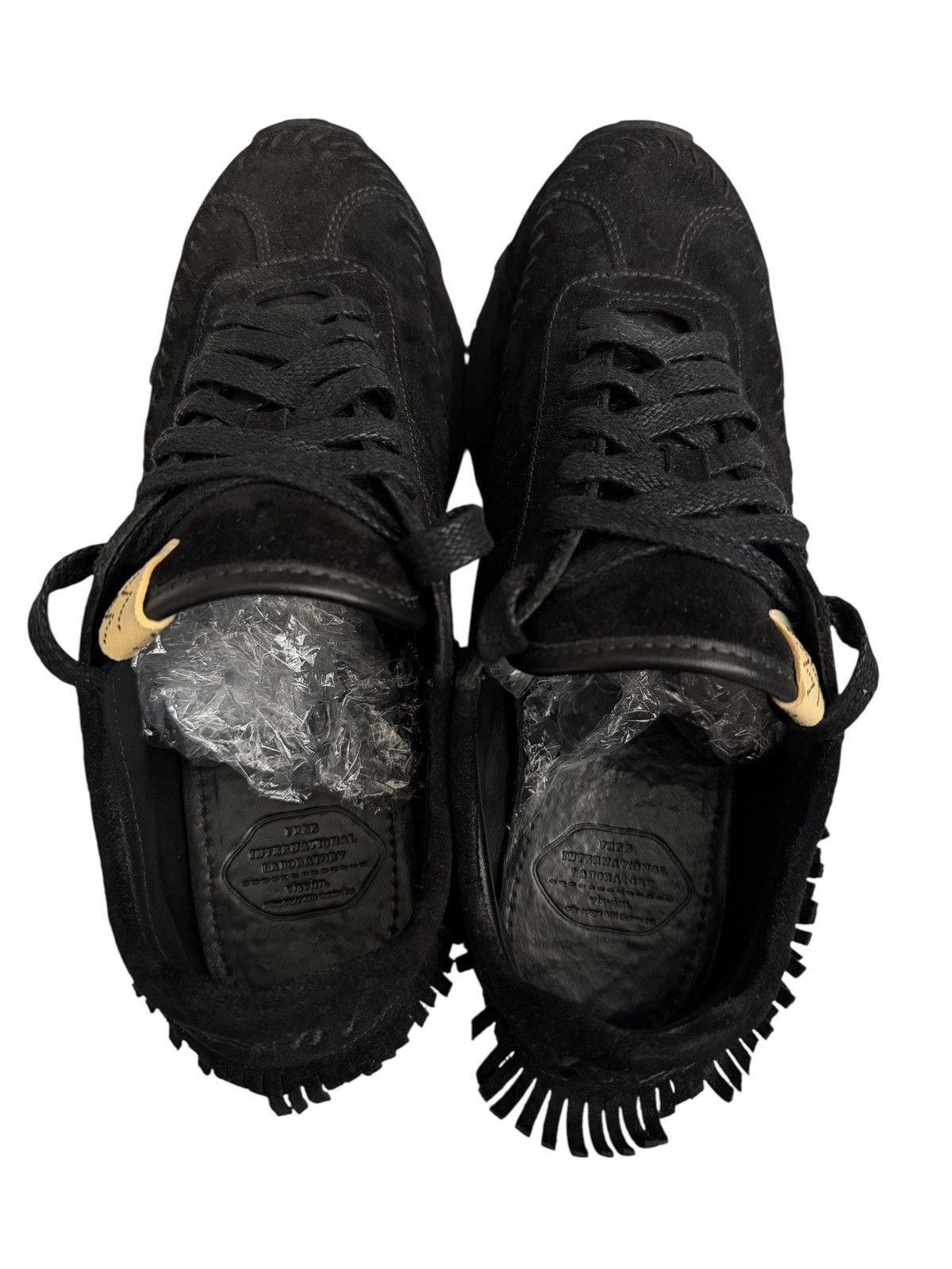 Visvim Black Suede Walpi Fringed Runner Sneaker Size US 10 / EU 43 - 6 Thumbnail