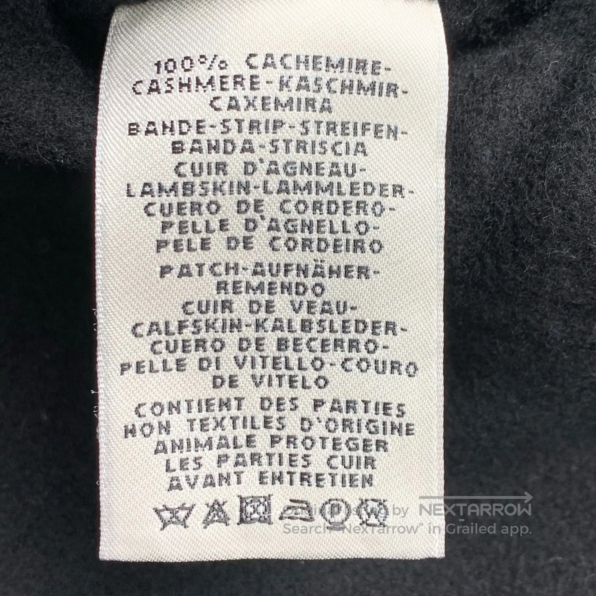 Hermes Hermes Black leather mid-length cashmere belt coat size 38 Size XS / US 0-2 / IT 36-38 - 8 Thumbnail