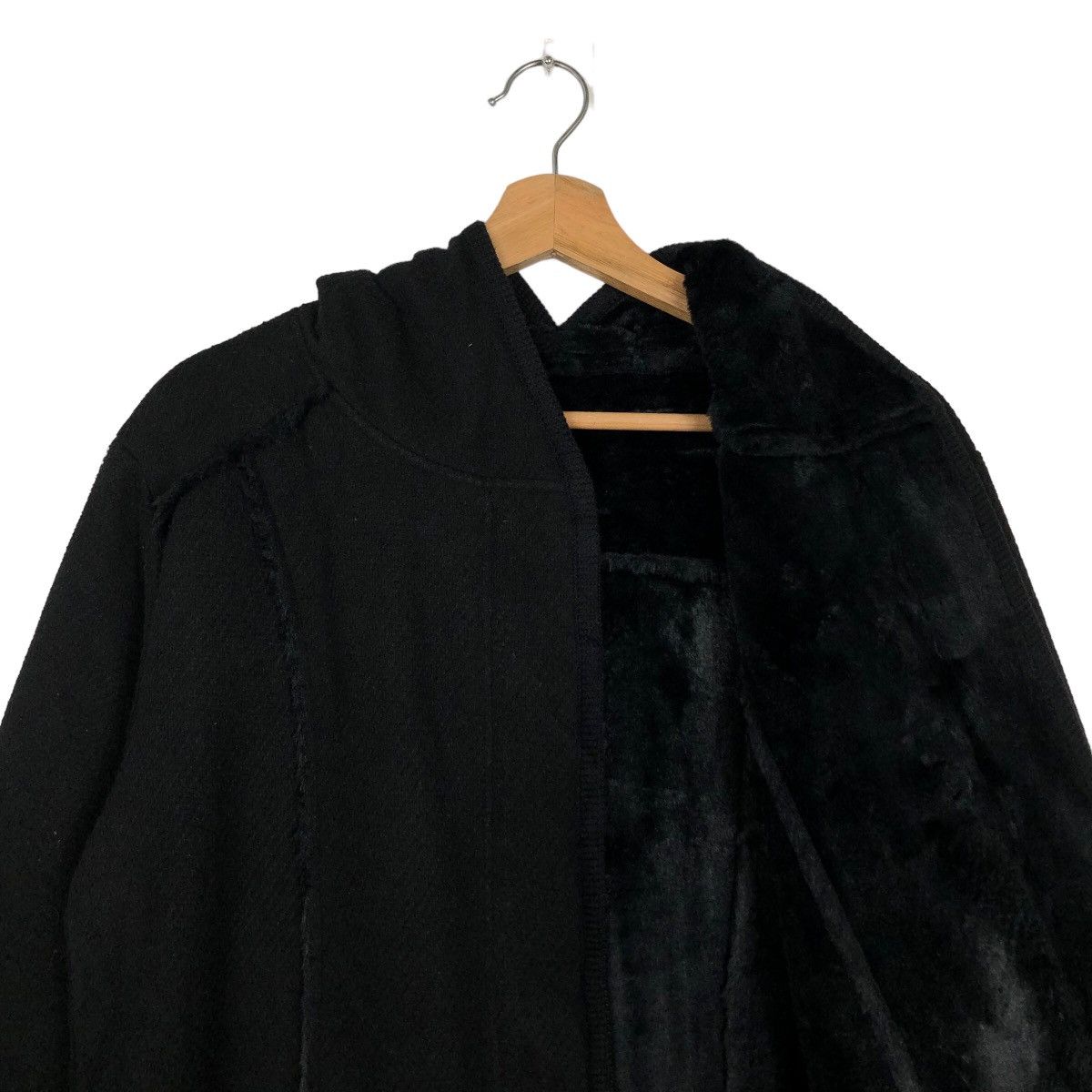 Comme Ca Ism 🔥Rich Black Iconic Wool Long Jacket Comme Ca Ism Japan Size US M / EU 48-50 / 2 - 11 Thumbnail