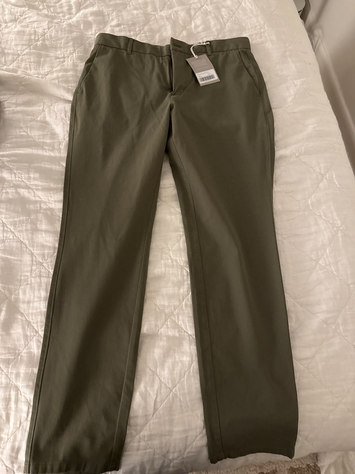 Everlane Everlane Performance Chino Kalamata Olive 34x32 BRAND NEw Size US 34 / EU 50 - 3 Thumbnail