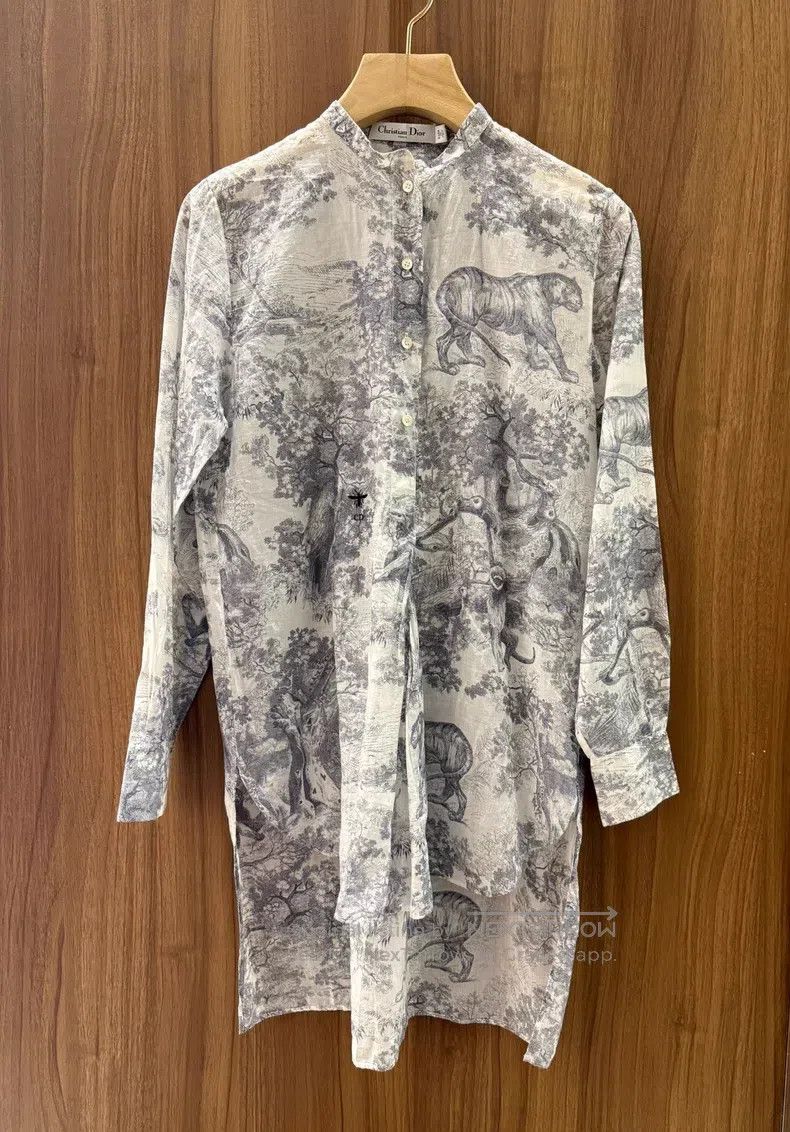Dior Zoo series long shirt