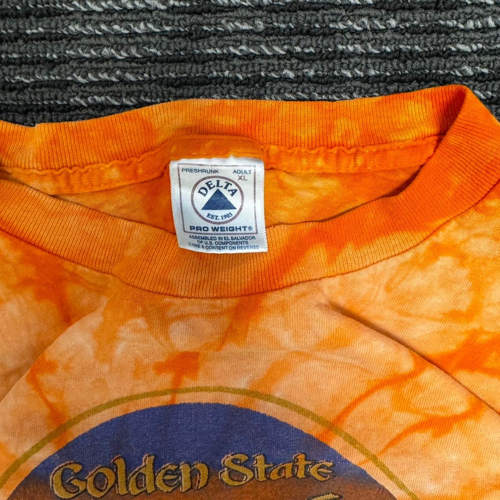Delta Golden State San Francisco Feis Tie-Dye Long Sleeve Size US XL / EU 56 / 4 - 4 Thumbnail