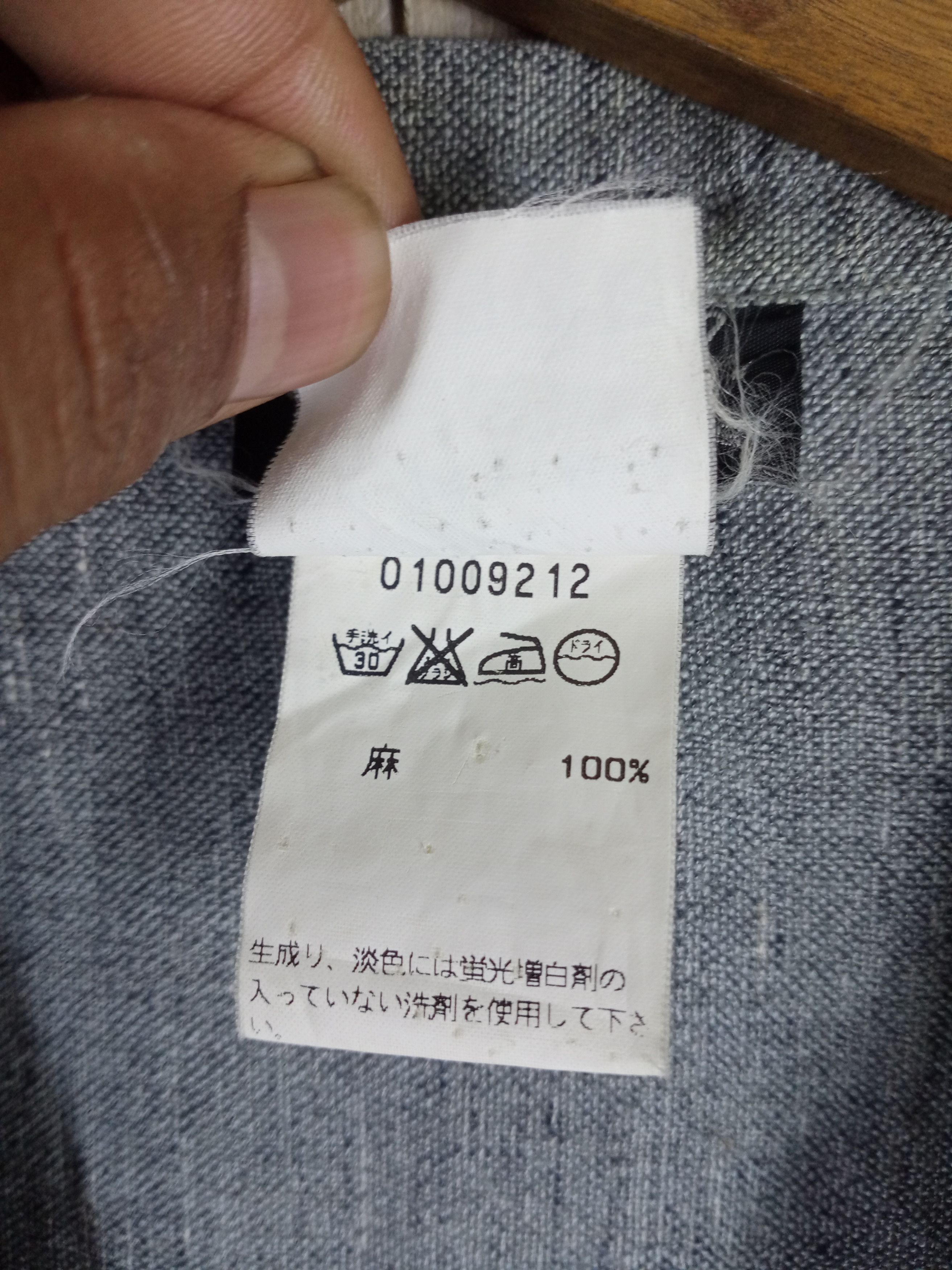 Vintage × agnes b. Rare Vintage Agnes B. Paris Linen Lightweight Blazer Size S / US 4 / IT 40 - 4 Thumbnail