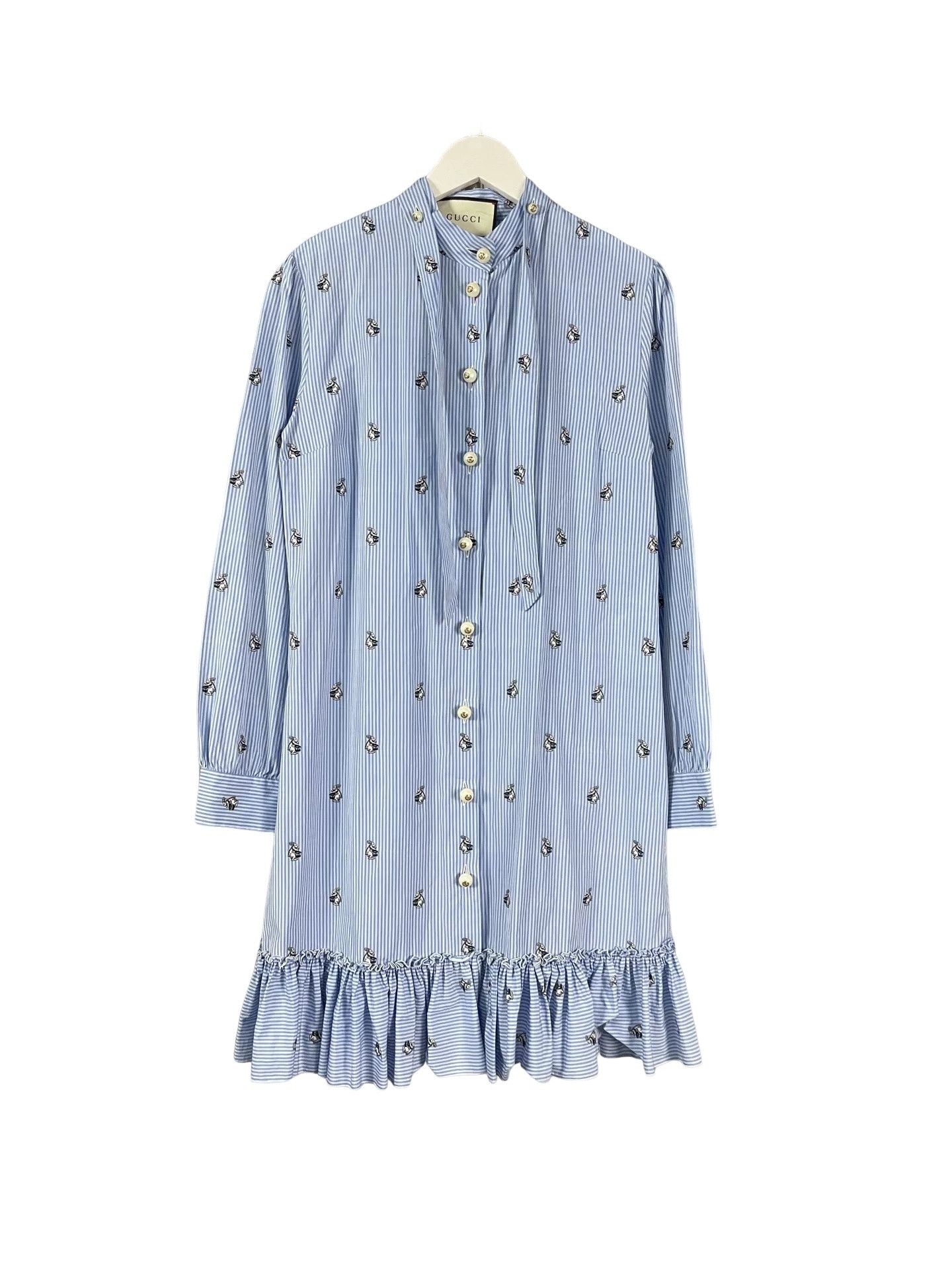 Gucci Gucci Striped Button Up Dress Size 38 Size XS / US 0-2 / IT 36-38 - 1 Thumbnail