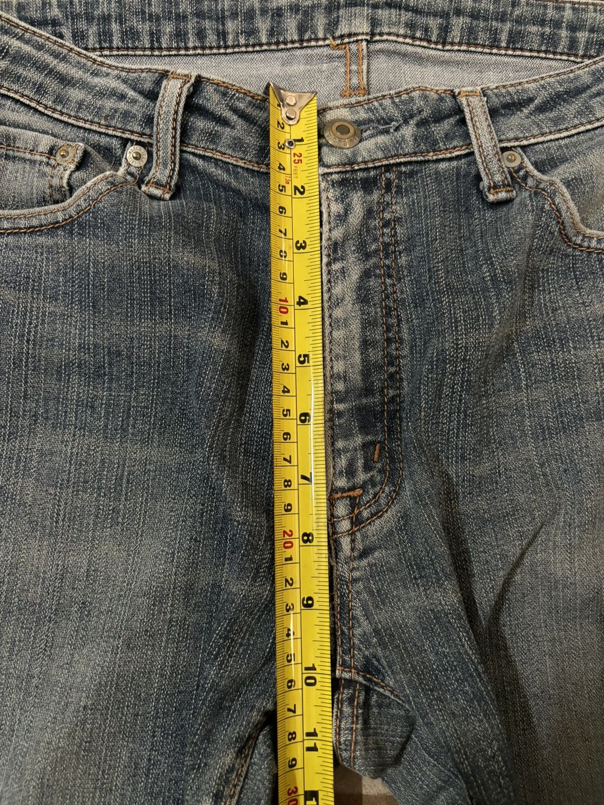 Japanese Brand Vintage Japanese Brand Mud Washed Loose Fit Distressed Jeans Size US 32 / EU 48 - 16 Thumbnail