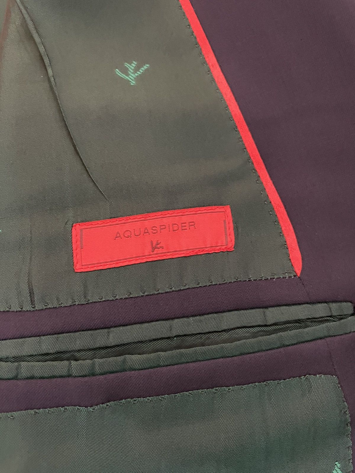 Isaia The Iconic Aquaspider Jacket Size 48R - 8 Thumbnail