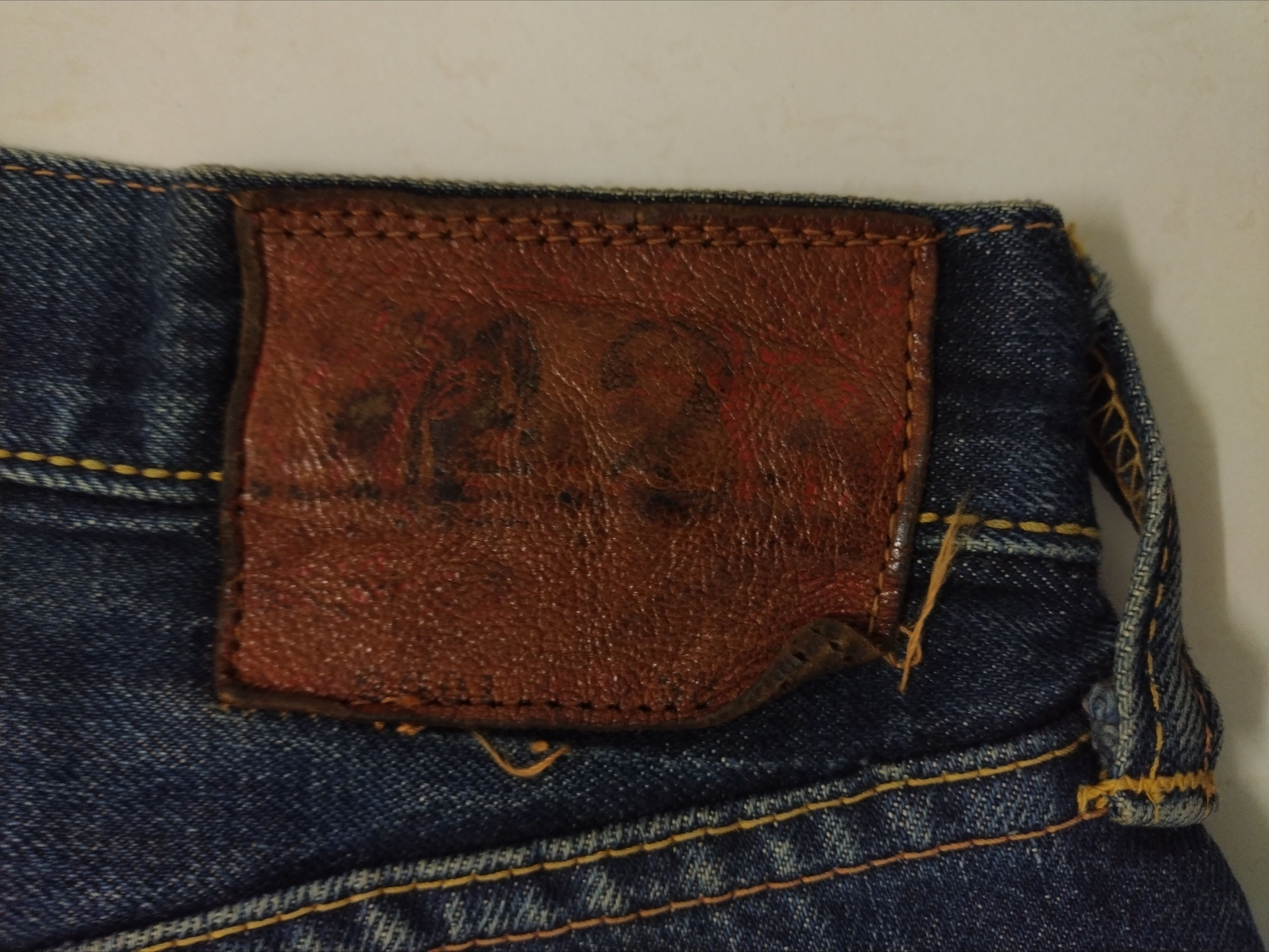 Evisu 💥SENDOFFER💥 Vtg Evisu No.2 Dowluck Selvedge Denim 33X35 Size US 32 / EU 48 - 22 Thumbnail