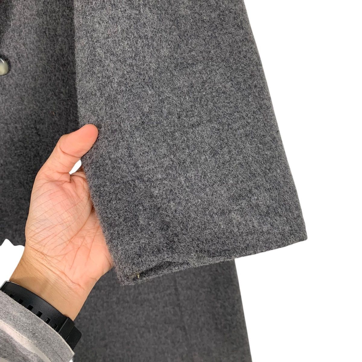 Japanese Brand Japanese Brand Agua Marina Fur Wool Coat Size M / US 6-8 / IT 42-44 - 14 Thumbnail