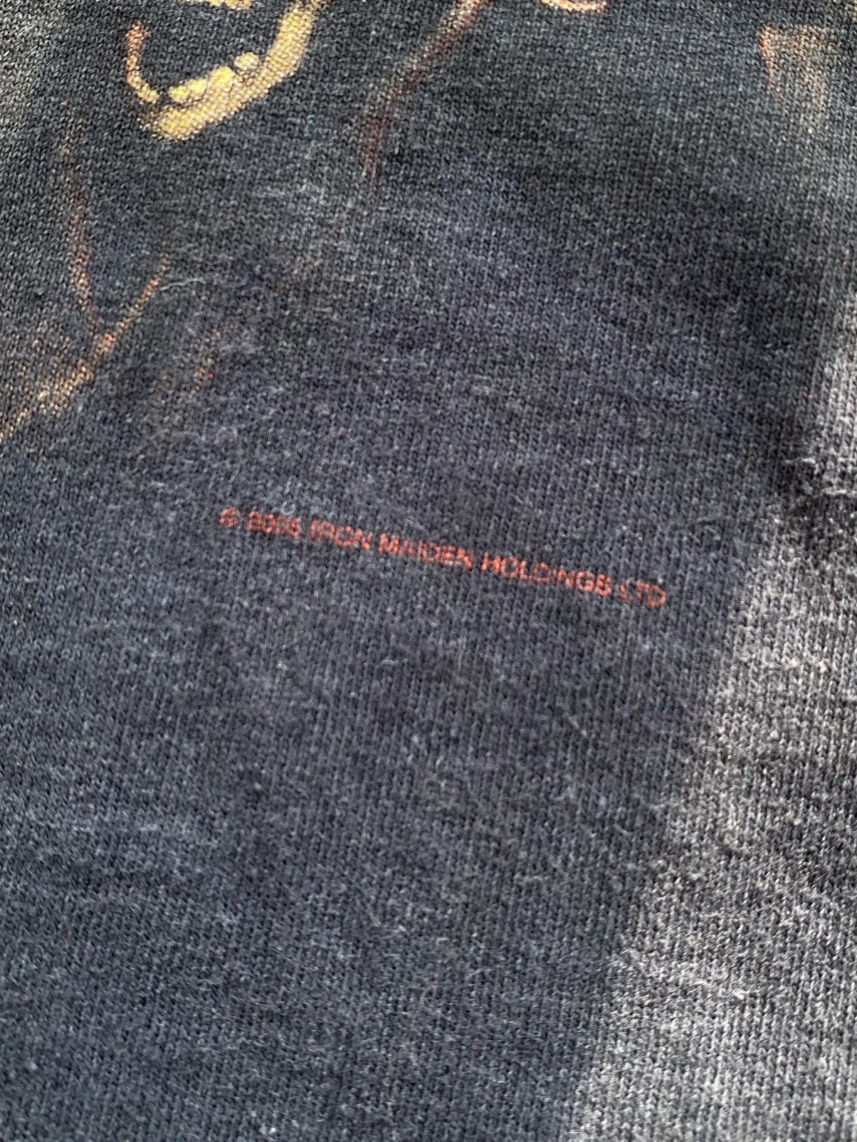 Fruit Of The Loom × Iron Maiden × Vintage Iron Maiden Death On The Road T Shirt 2005 Size US M / EU 48-50 / 2 - 5 Thumbnail
