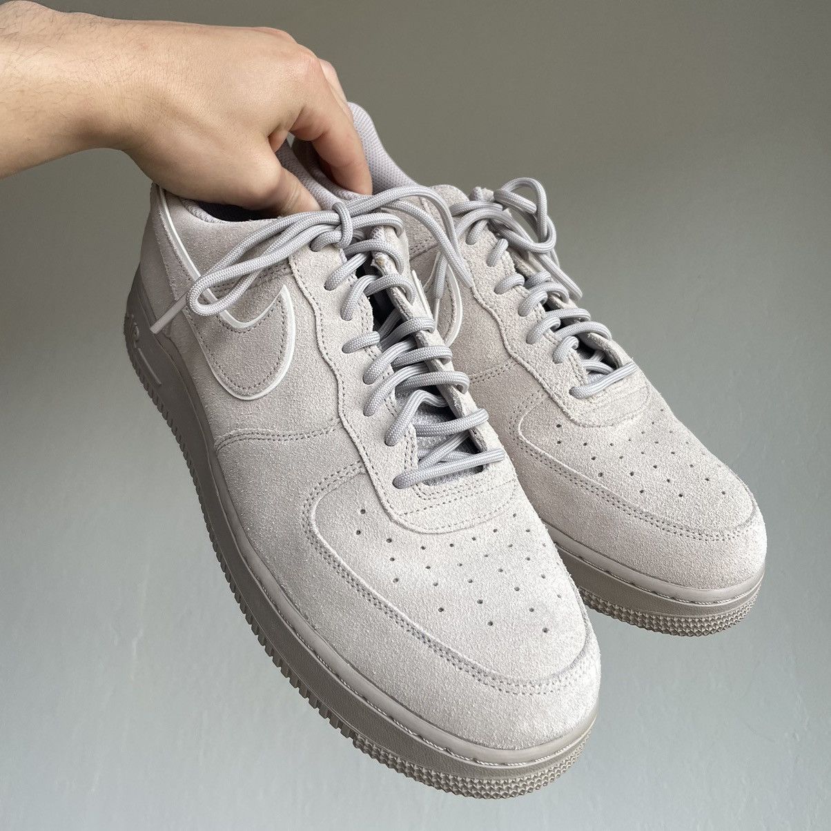 Nike air force 1 07 lv8 suede grey best sale