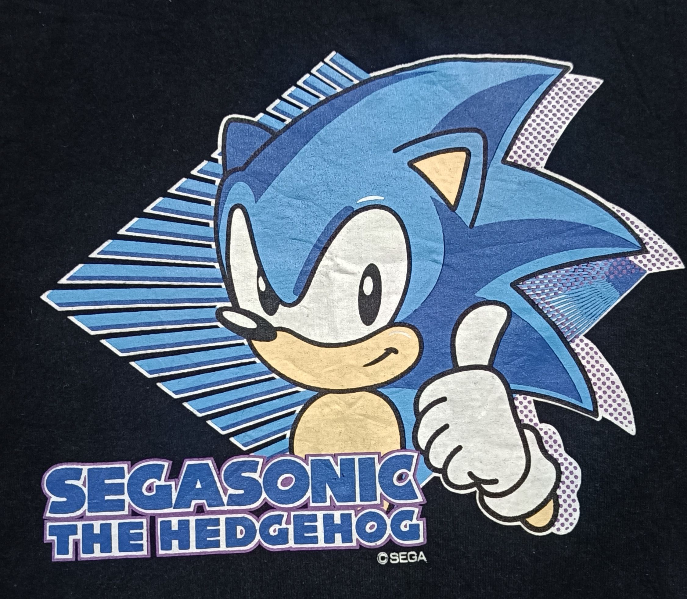 Vintage 🔥🔥 Rare Vintage 90s Sega Sonic The Hedgehogs Tee Size US L / EU 52-54 / 3 - 3 Thumbnail