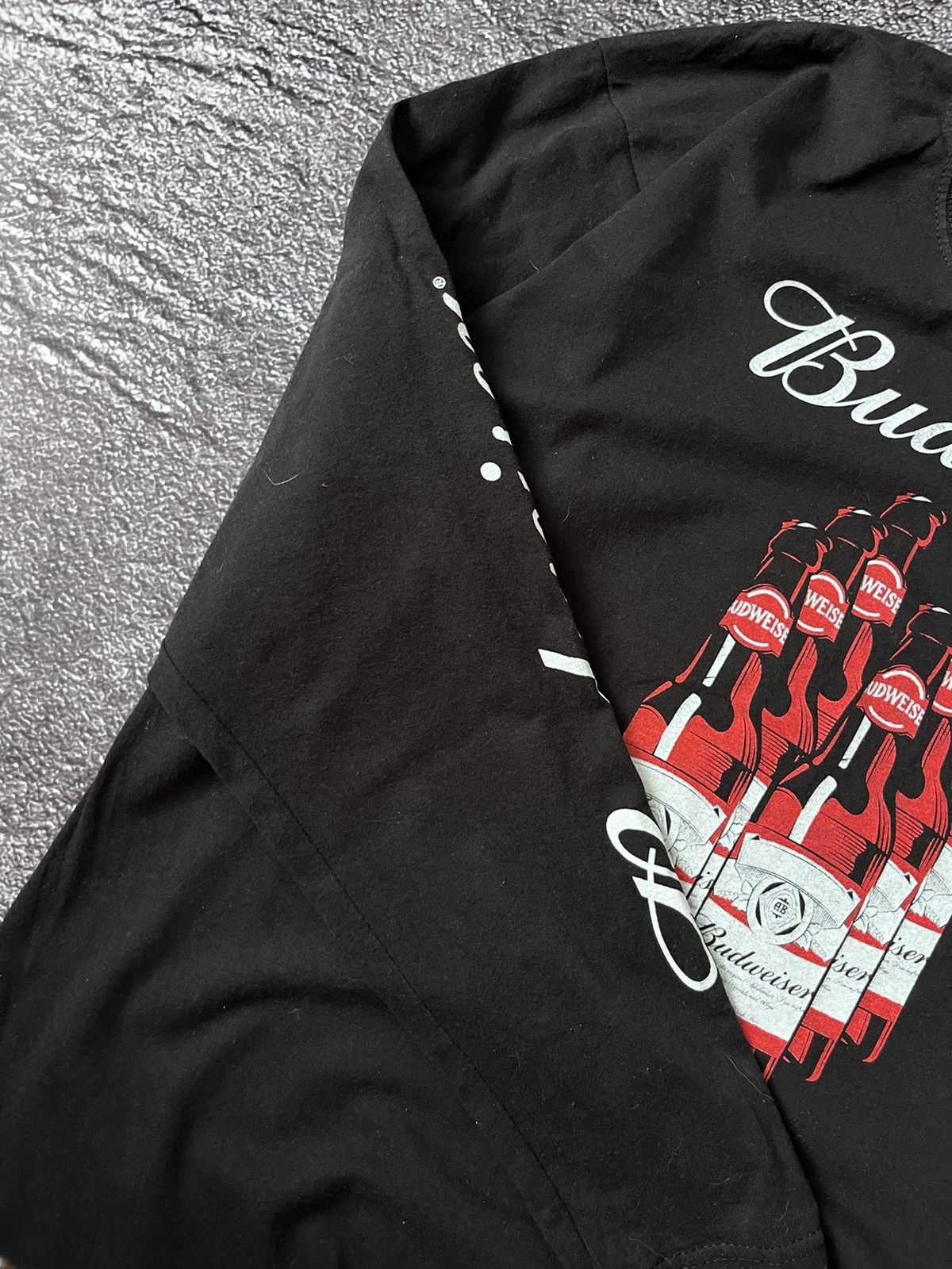Budweiser Vintage 90s Y2K Budweiser Beer Logo Long Sleve Tee Size US L / EU 52-54 / 3 - 5 Thumbnail