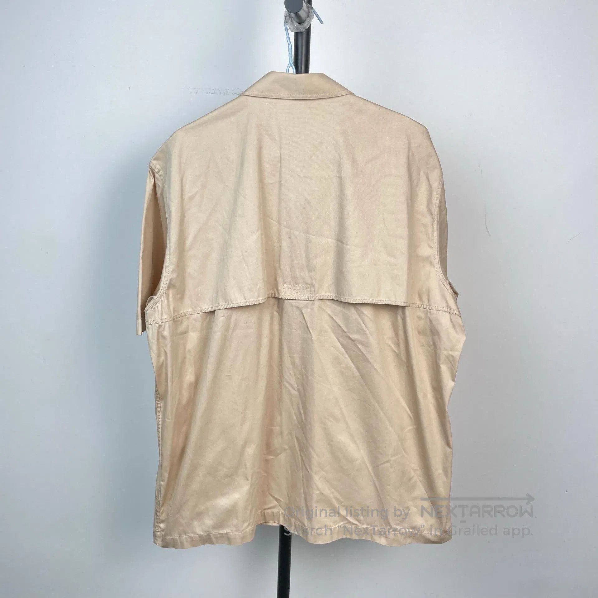 Burberry Burberry Khaki Letter Logo Work Shirt| Size US XL / EU 56 / 4 - 2 Thumbnail