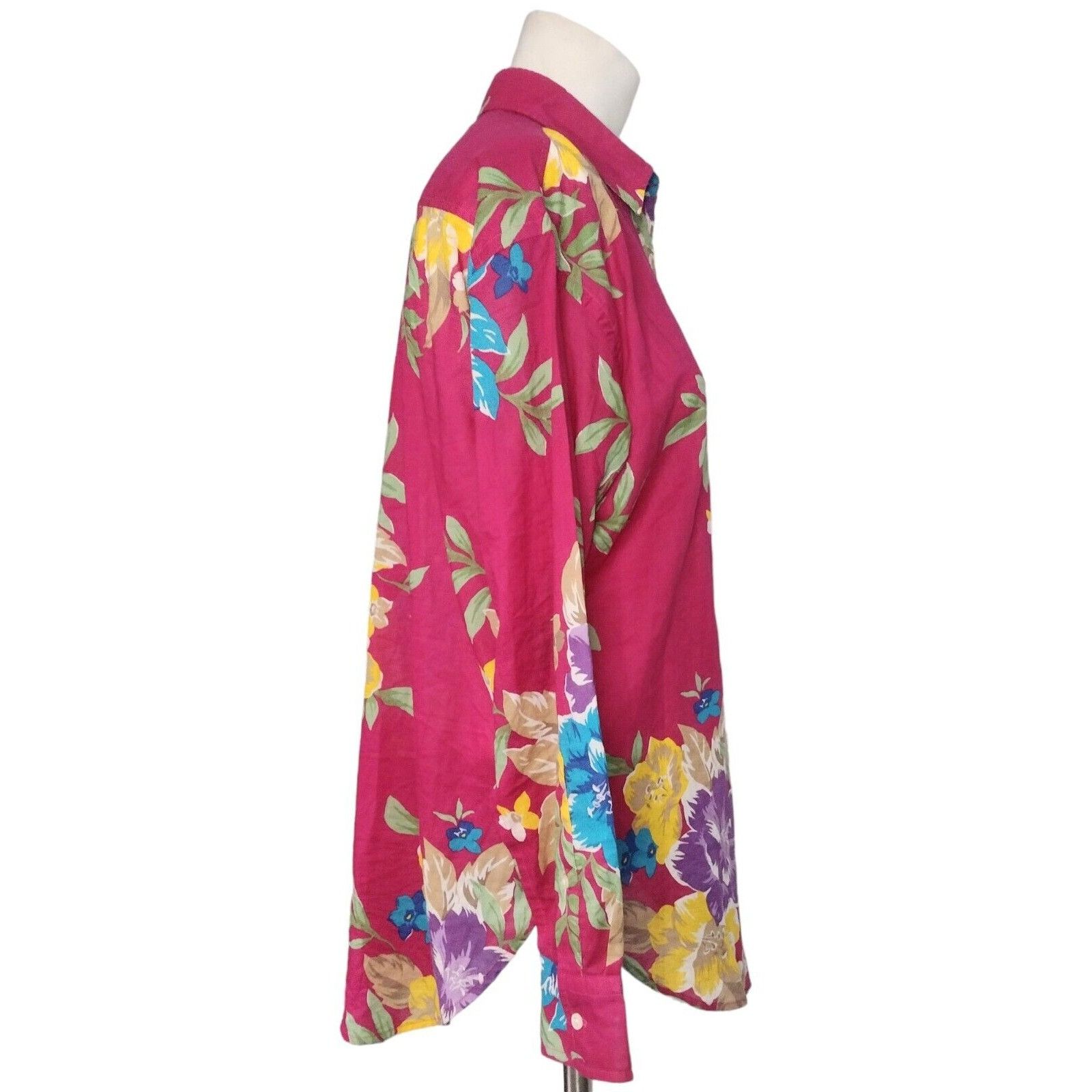 Lauren Ralph Lauren Lauren Ralph Lauren Black Label Floral Tunic Top Size S Peti Size S / US 4 / IT 40 - 3 Thumbnail