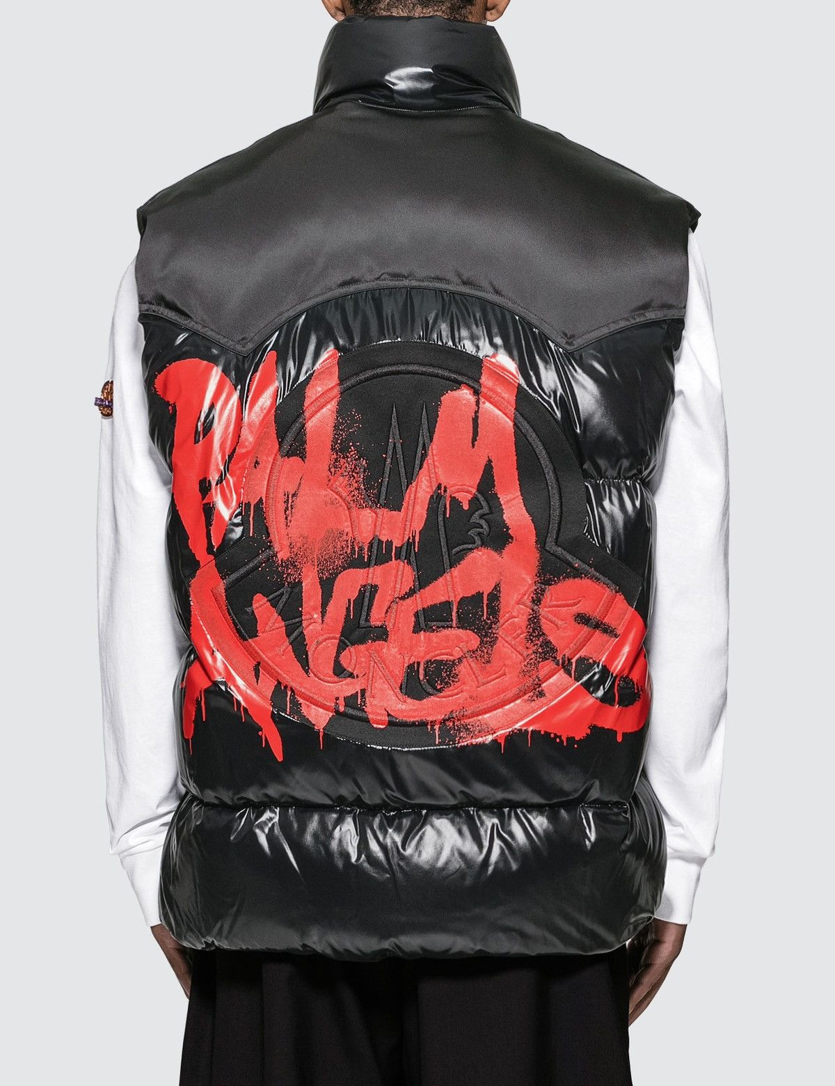 6万取引突破★UPS速達便！【MONCLER X PALM ANGELS 】MANDELBROT Buy Moncler Genius x Palm Angels Rodman Vest 'Yellow