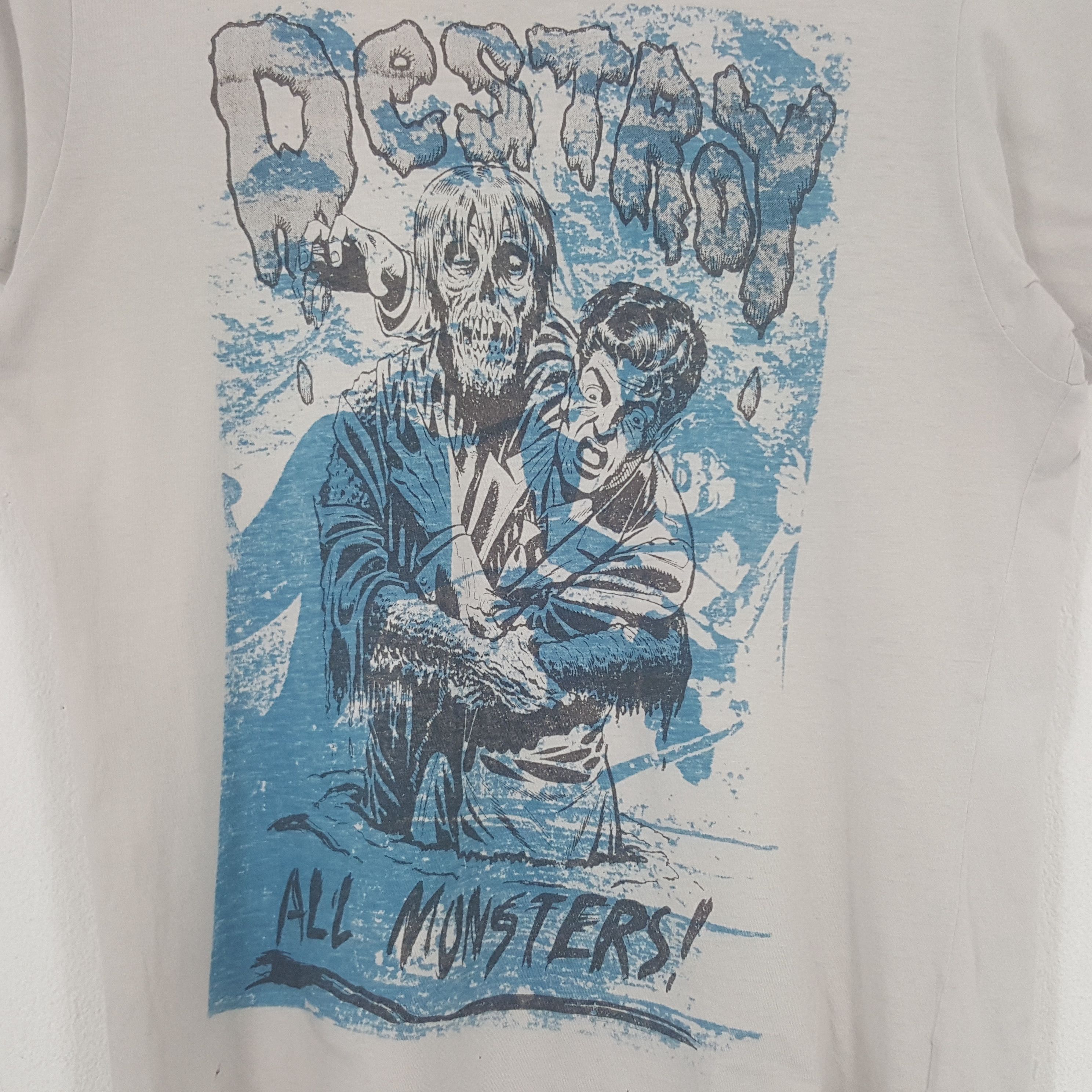 Hysteric Glamour × Japanese Brand × Vintage Vintage Hysteric Glamour X Destroy All Monsters Tshirt Size US S / EU 44-46 / 1 - 2 Thumbnail