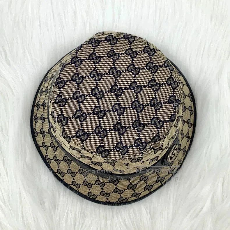 Gucci Gucci Logo Jacquard Bucket Hat. Size ONE SIZE - 5 Thumbnail