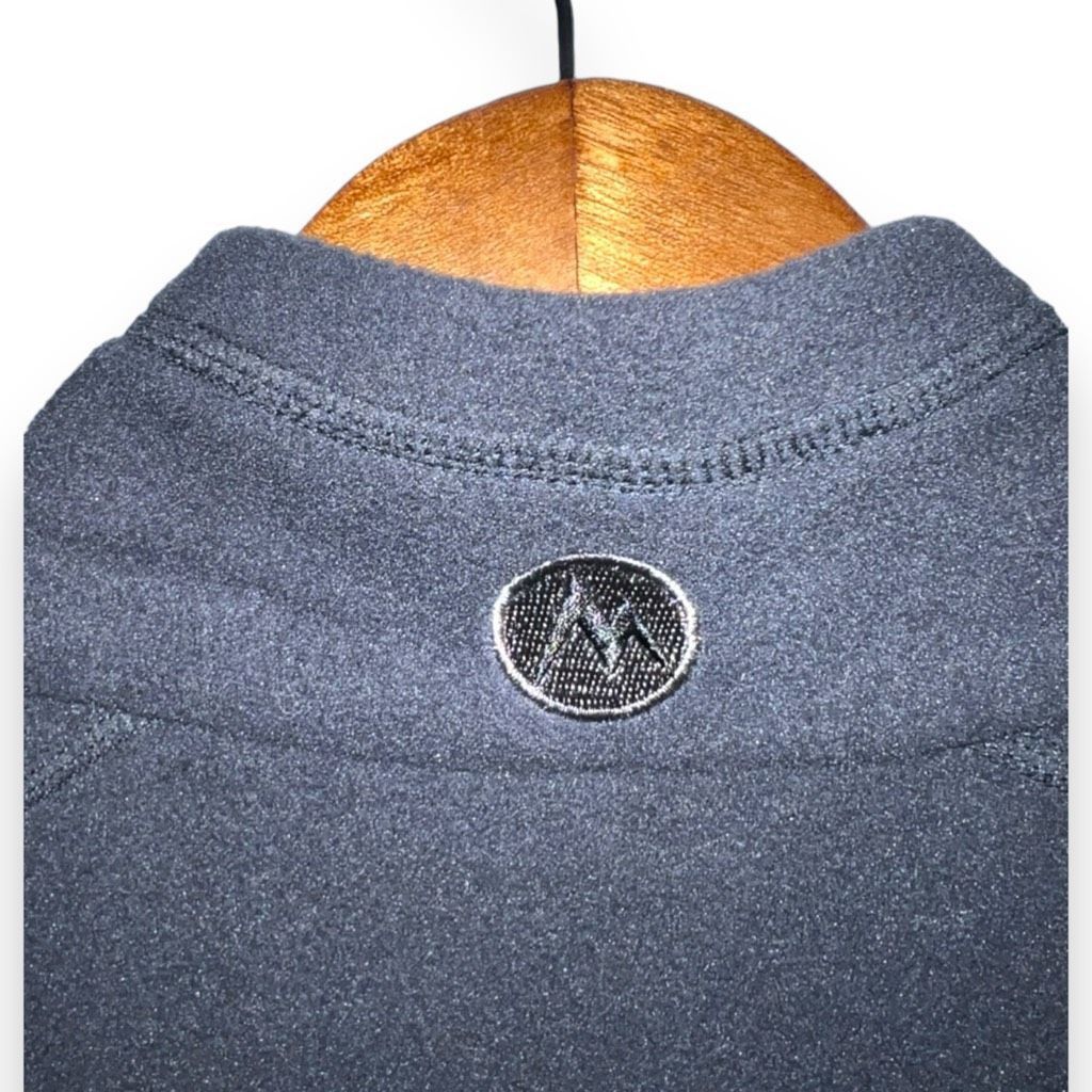 Marmot NWT Marmot Black Full Zip Fleece Rocklin Vest Size L Size US L / EU 52-54 / 3 - 9 Thumbnail